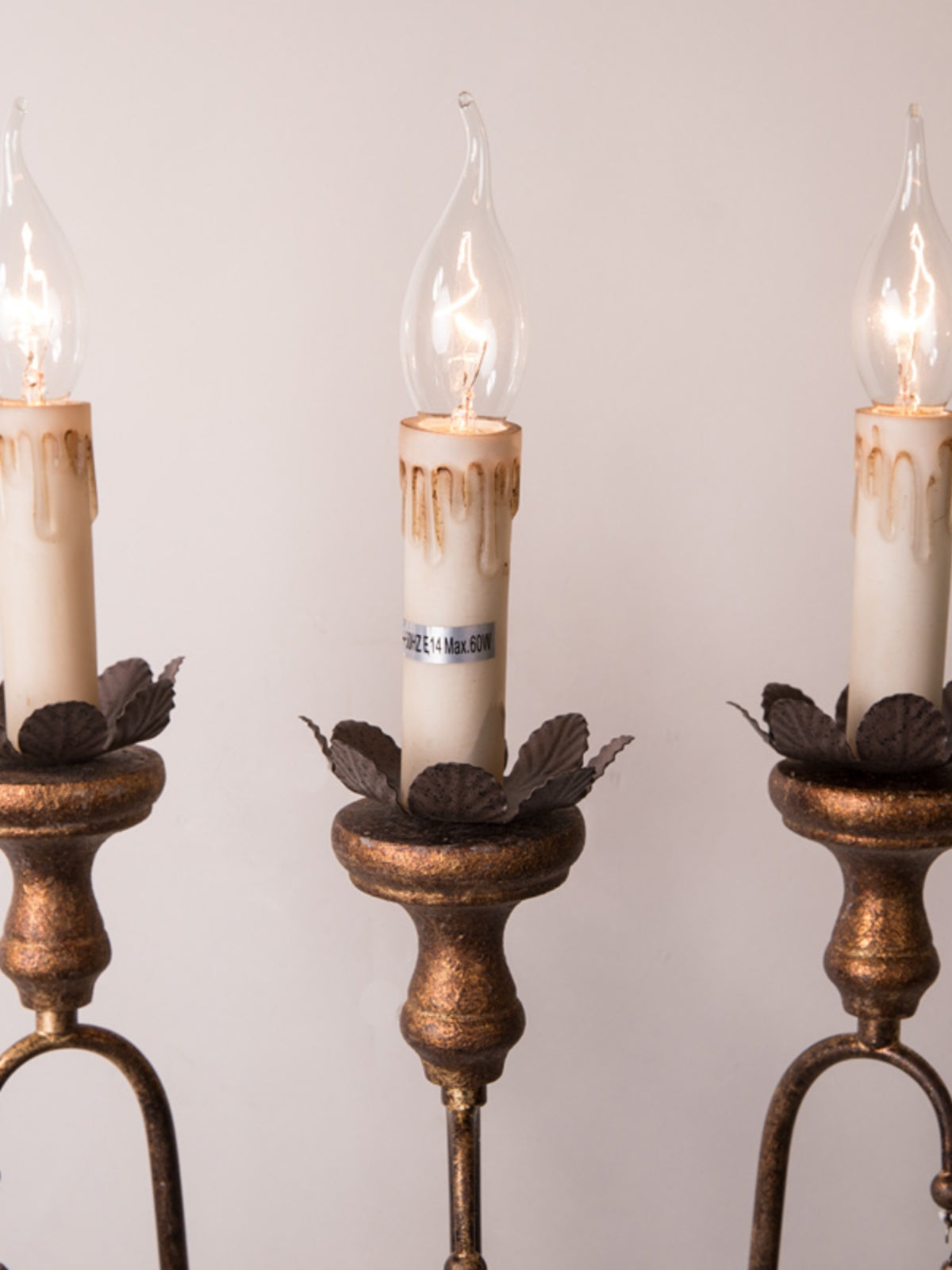 Avelaris Vintage Industrial Wooden Metal Wall Lamp - Lamp Copper
