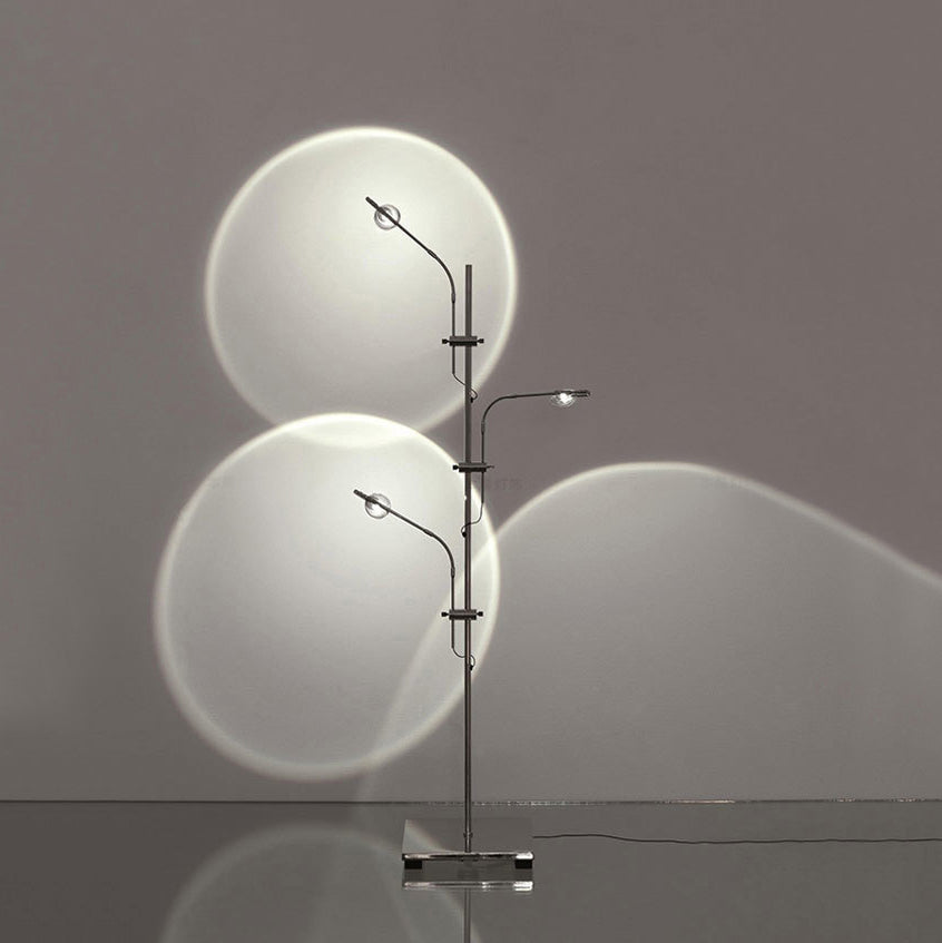 Mira Lampadaire Linéaire Minimaliste, Blanc Chaud/Naturel, Salon