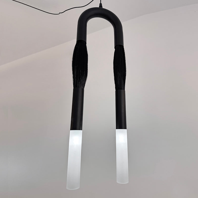 Cacarir Suspension Traditionnelle Art Métal Noir - Neutralighting