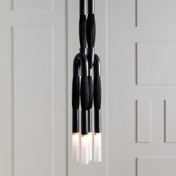 Cacarir Suspension Traditionnelle Art Métal Noir - Neutralighting