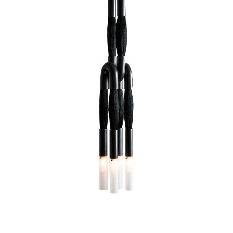 Cacarir Suspension Traditionnelle Art Métal Noir - Neutralighting