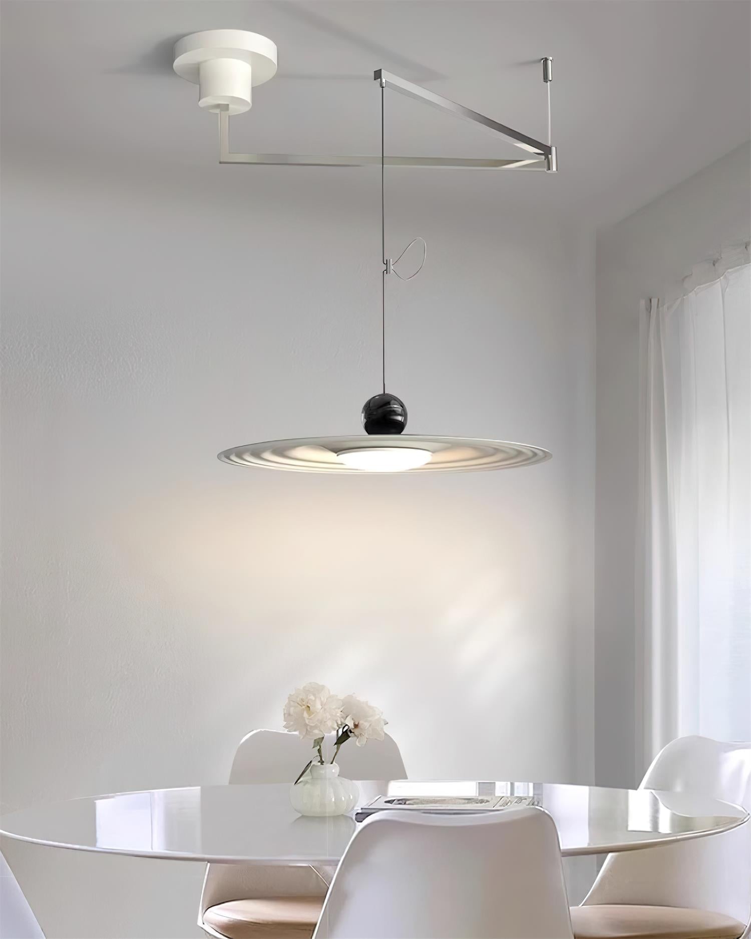 Helios Balançoire Suspension Réglable Sculptural Minimaliste - Neutralighting
