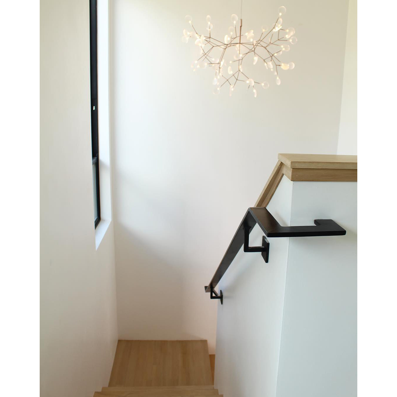 Allirus Postmodern Luxury Metal Acrylic Chandelier - Lamp Copper