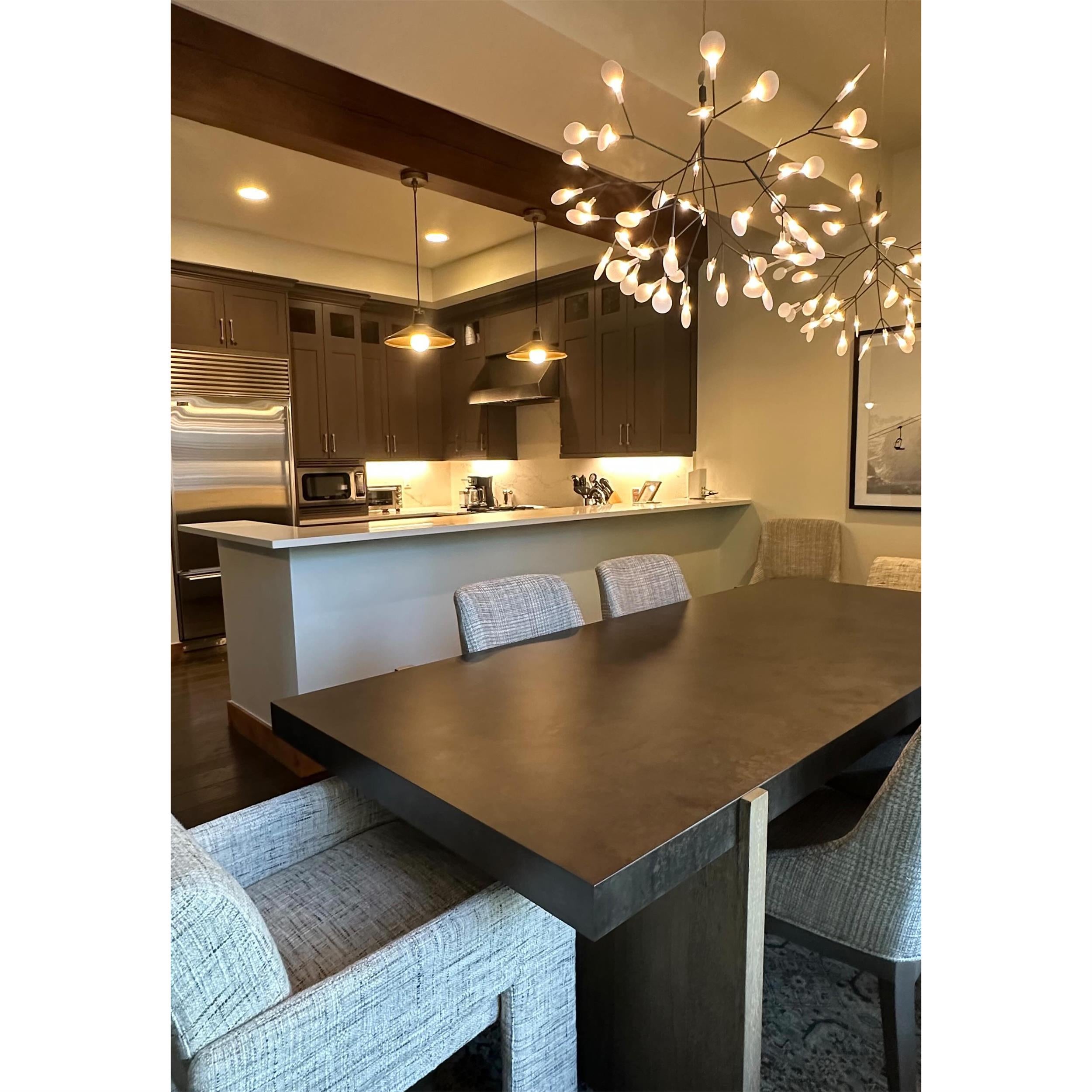 Allirus Postmodern Luxury Metal Acrylic Chandelier - Lamp Copper