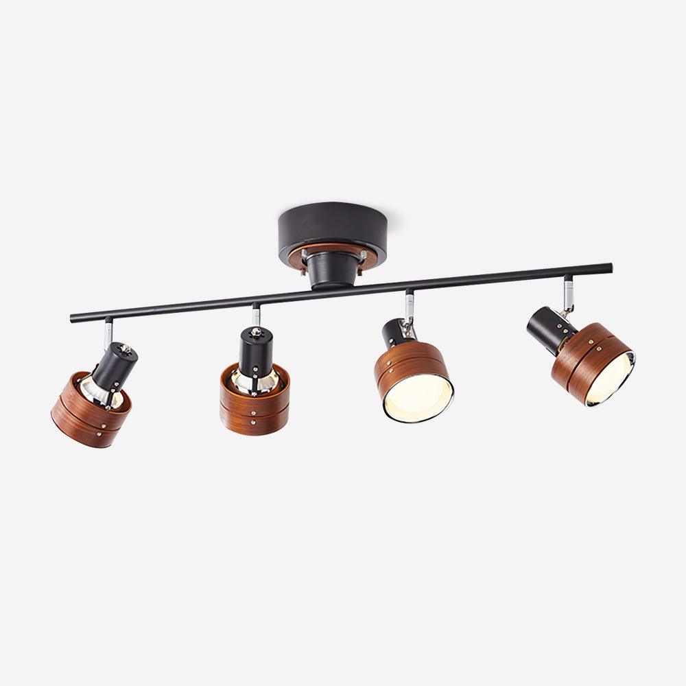 Daven Lustra Projecteur Rail 4-Lumières Ajustable - Neutralighting