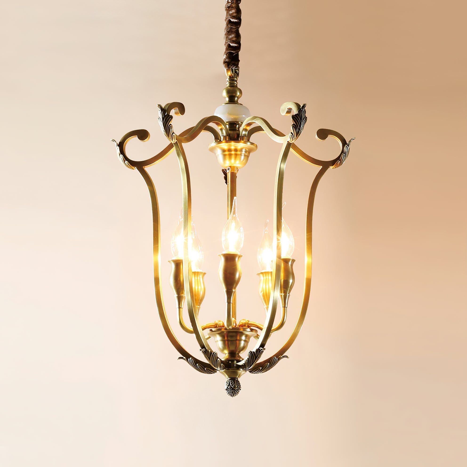 Caloren Suspension Créativité Individuelle Laiton Métal - Neutralighting