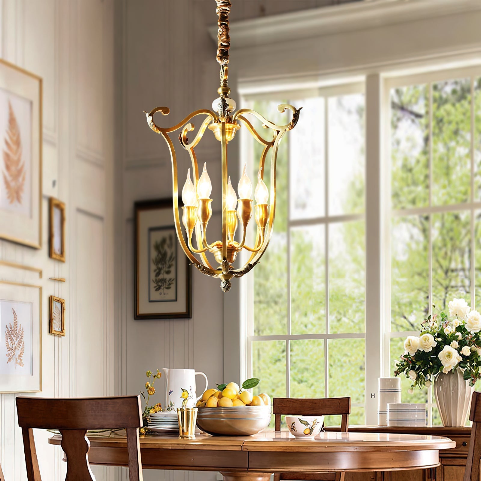Caloren Suspension Créativité Individuelle Laiton Métal - Neutralighting
