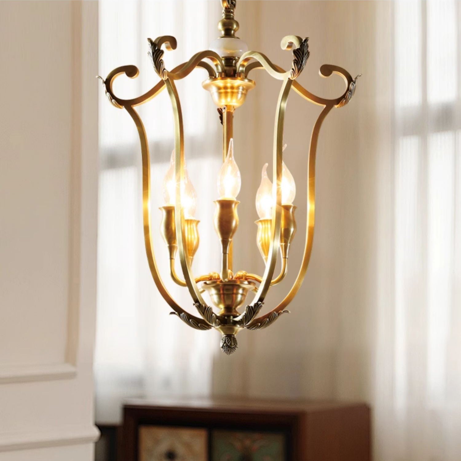 Caloren Suspension Créativité Individuelle Laiton Métal - Neutralighting