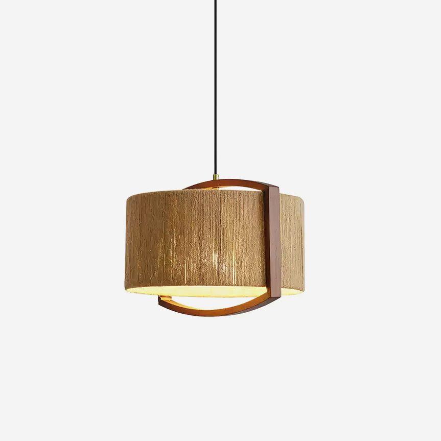 Hiller Suspension Texturé Coton Soie - Neutralighting