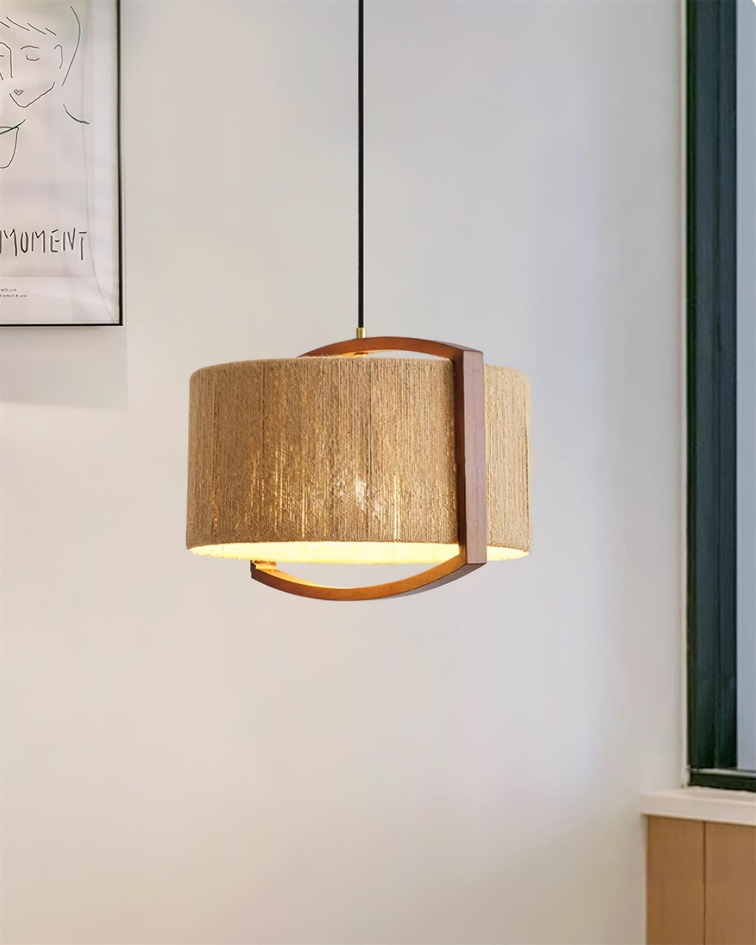 Hiller Suspension Texturé Coton Soie - Neutralighting
