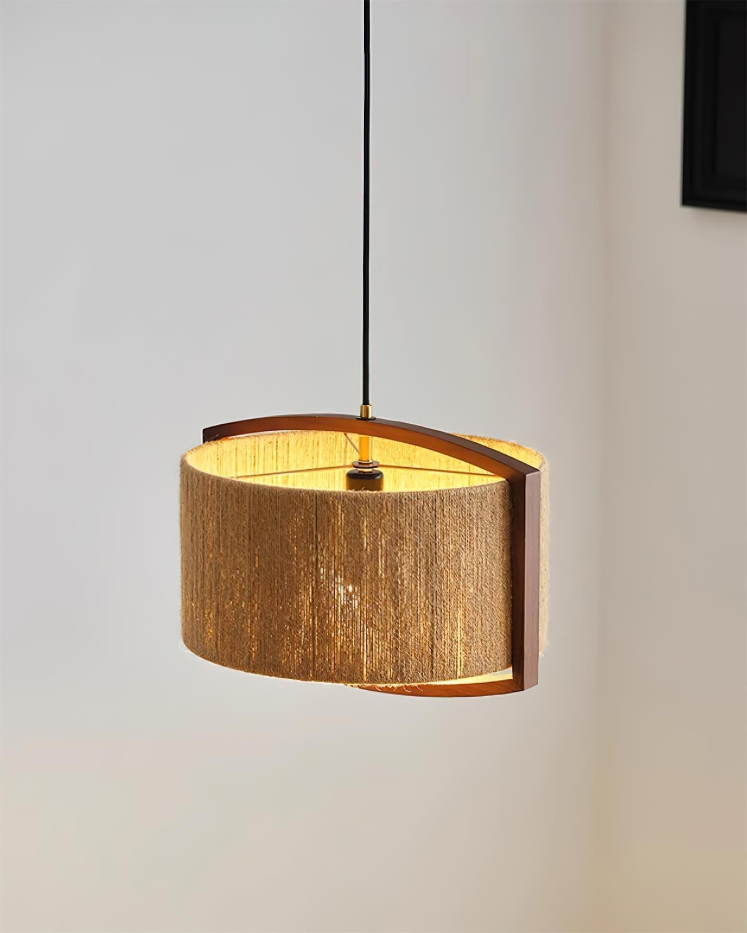 Hiller Suspension Texturé Coton Soie - Neutralighting