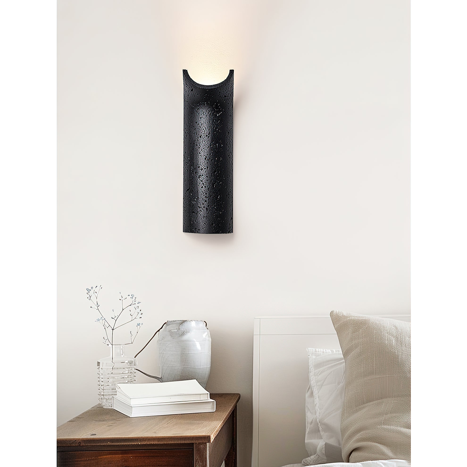 Cusolion Modern Minimalist Travertine Wall Lamp - Lamp Copper