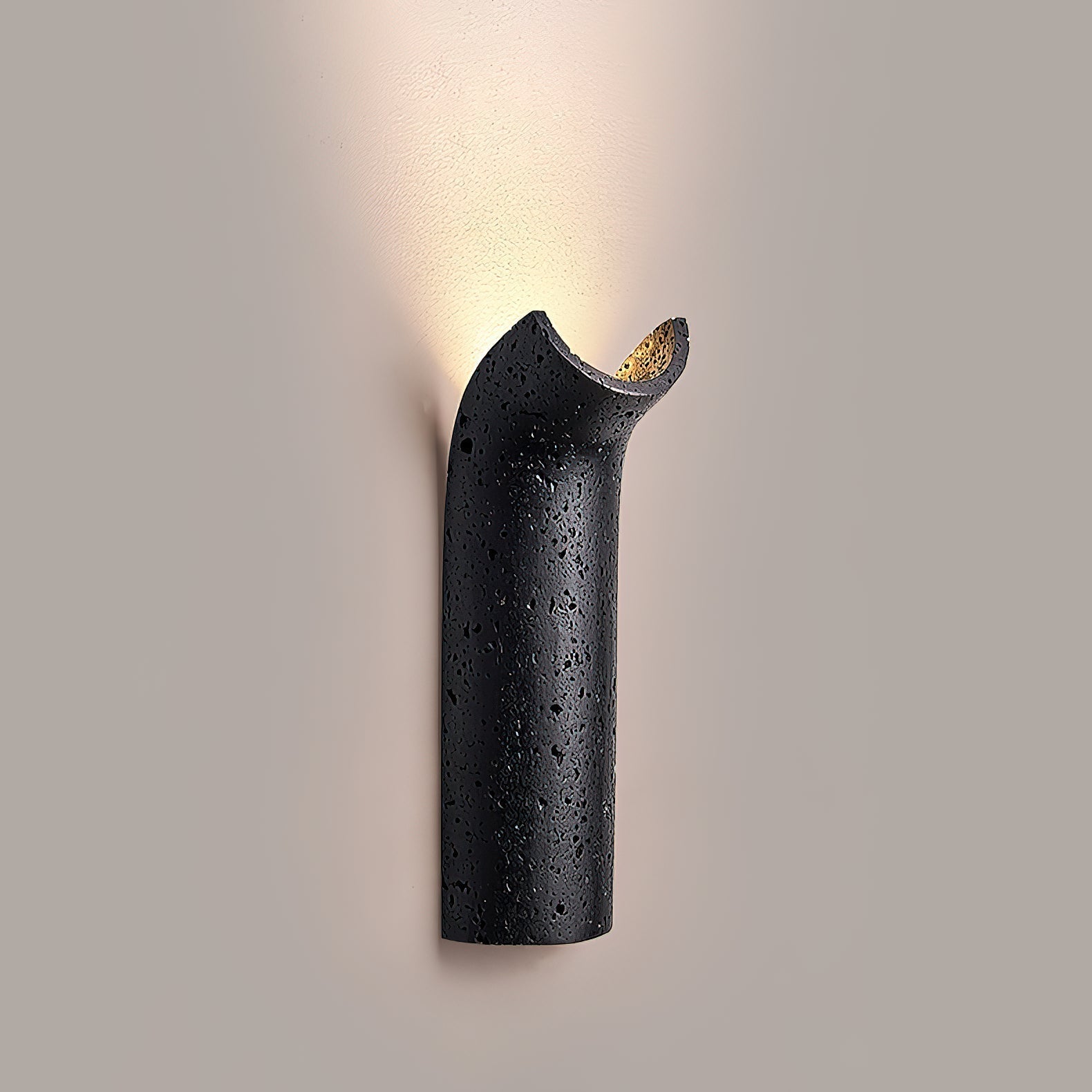 Cusolion Modern Minimalist Travertine Wall Lamp - Lamp Copper