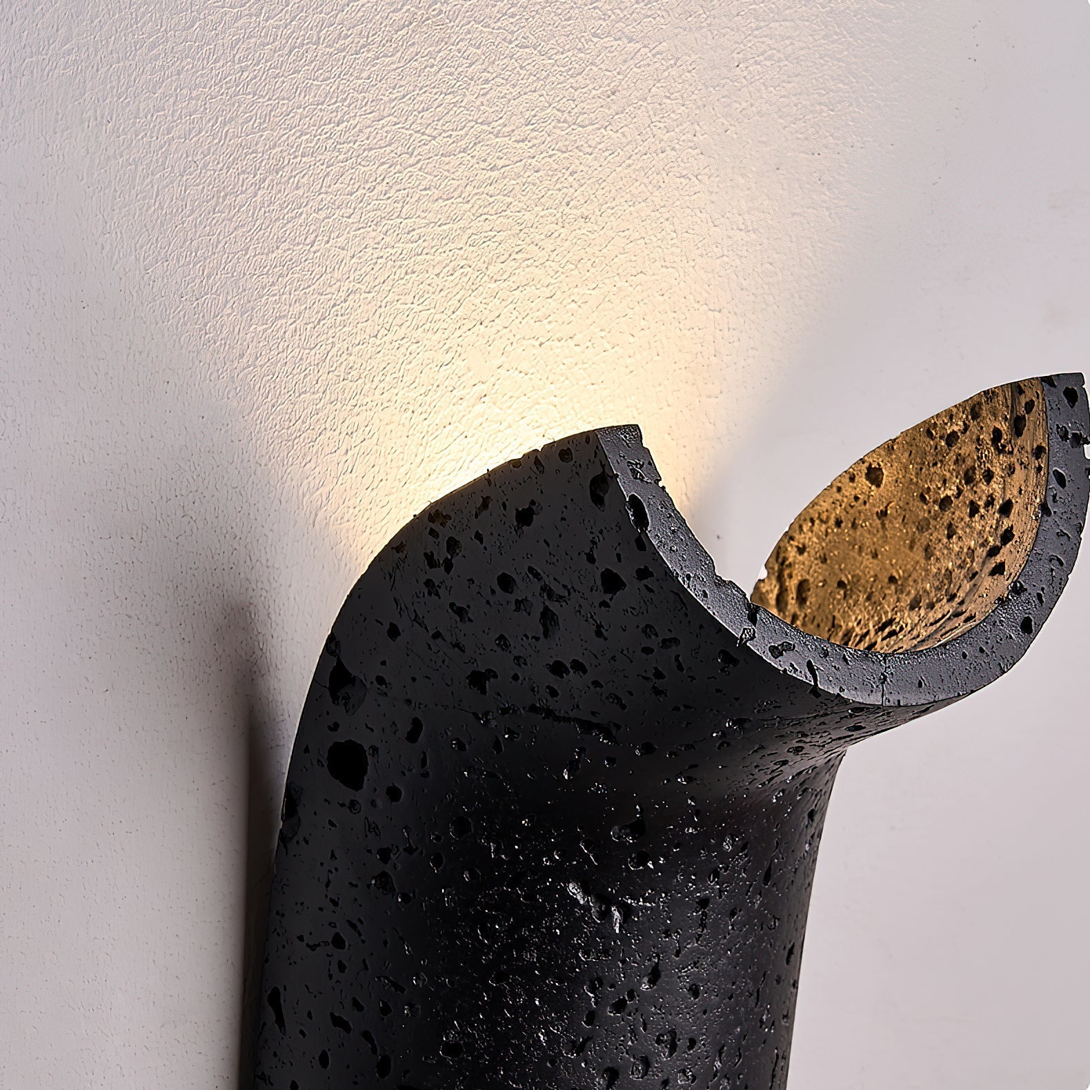 Cusolion Modern Minimalist Travertine Wall Lamp - Lamp Copper