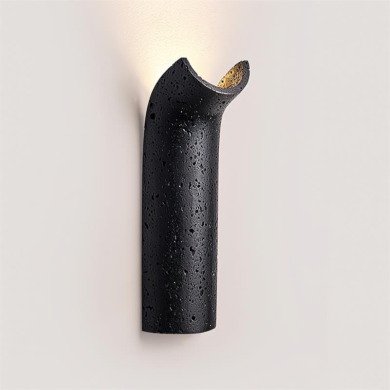 Cusolion Modern Minimalist Travertine Wall Lamp - Lamp Copper