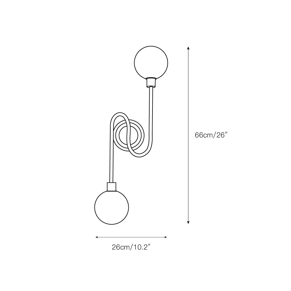 Holten Applique Murale en Verre et Laiton Armé Minimaliste Moderne - Neutralighting