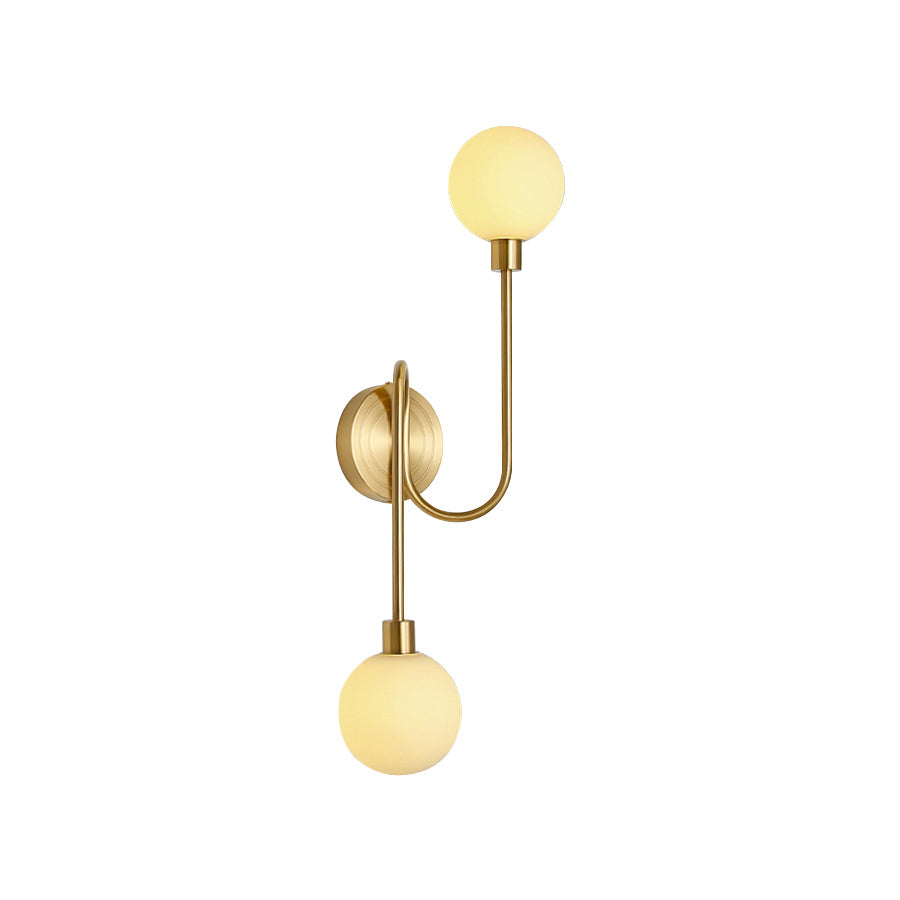 Holten Applique Murale en Verre et Laiton Armé Minimaliste Moderne - Neutralighting