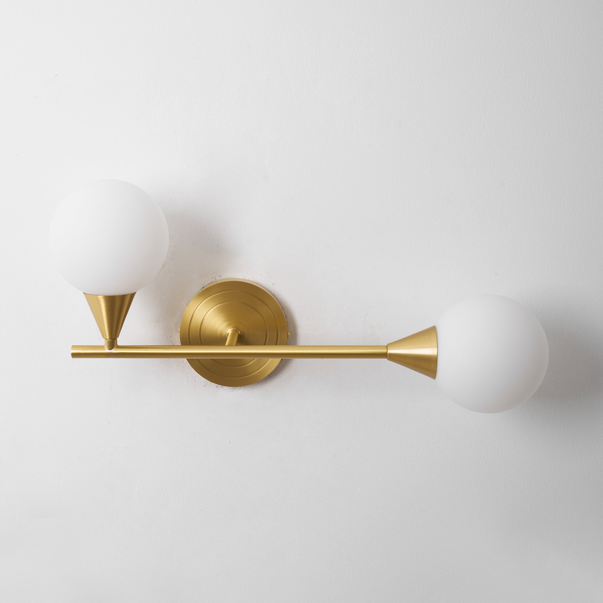 Holten Applique Murale en Verre et Laiton Armé Minimaliste Moderne - Neutralighting