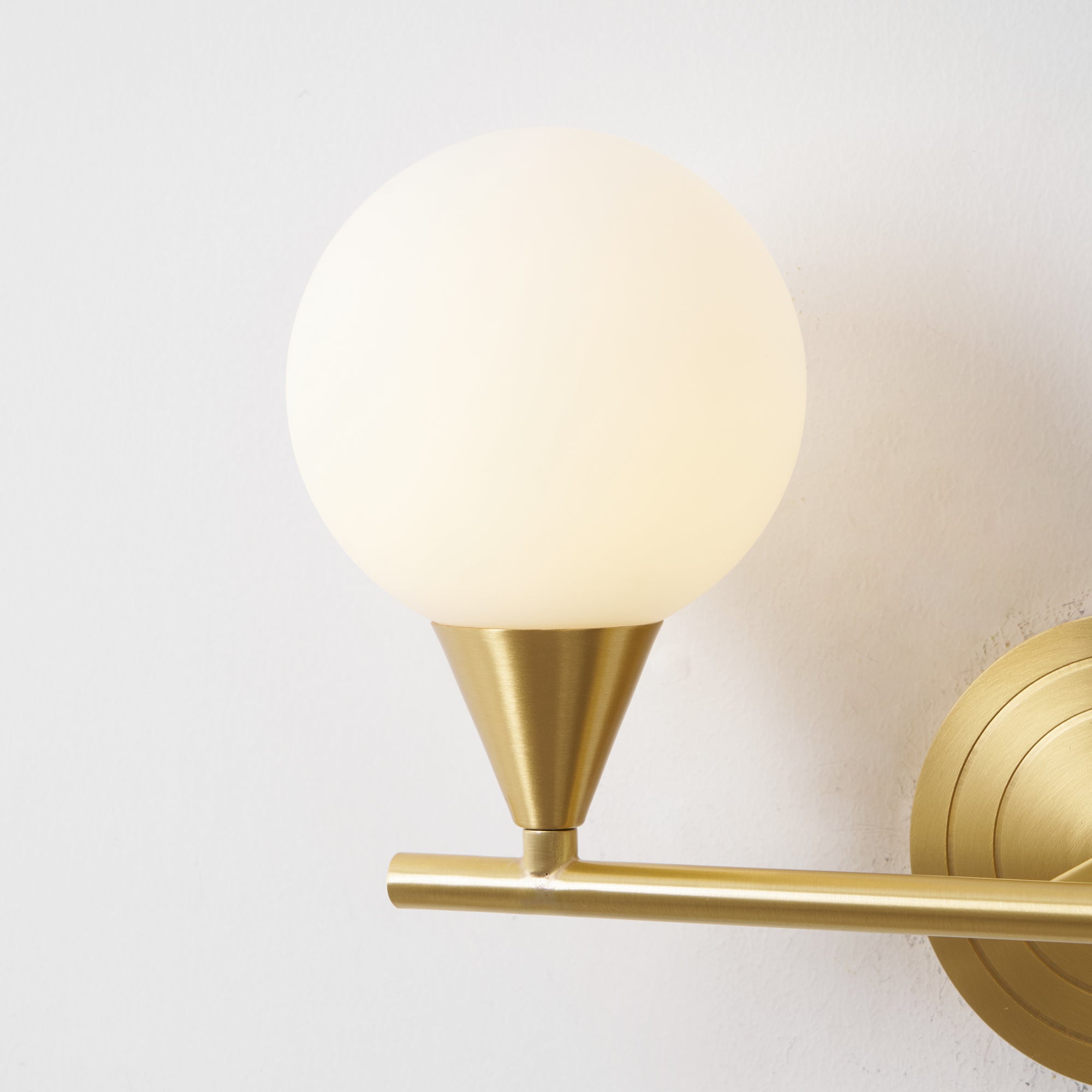 Holten Applique Murale en Verre et Laiton Armé Minimaliste Moderne - Neutralighting