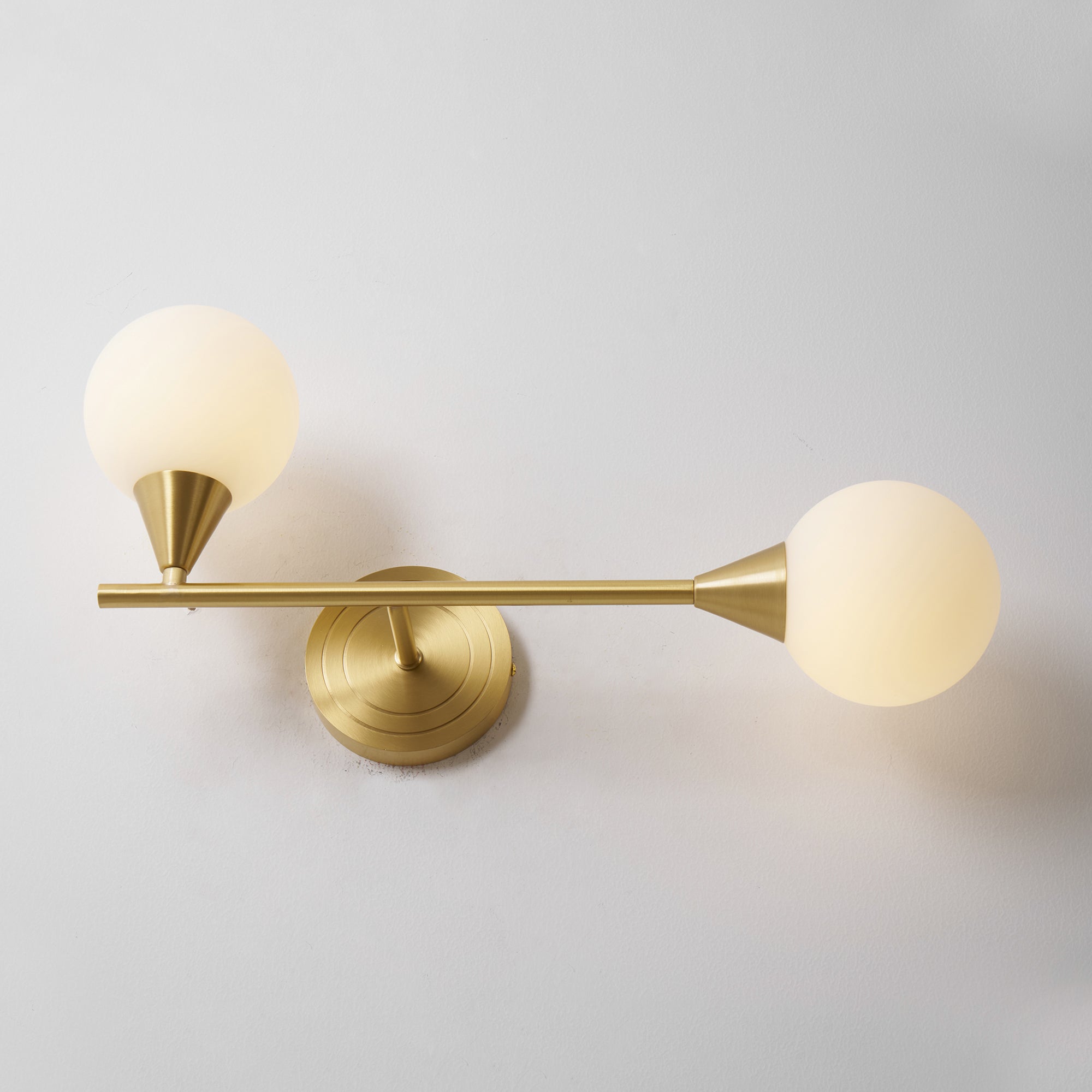 Holten Applique Murale en Verre et Laiton Armé Minimaliste Moderne - Neutralighting