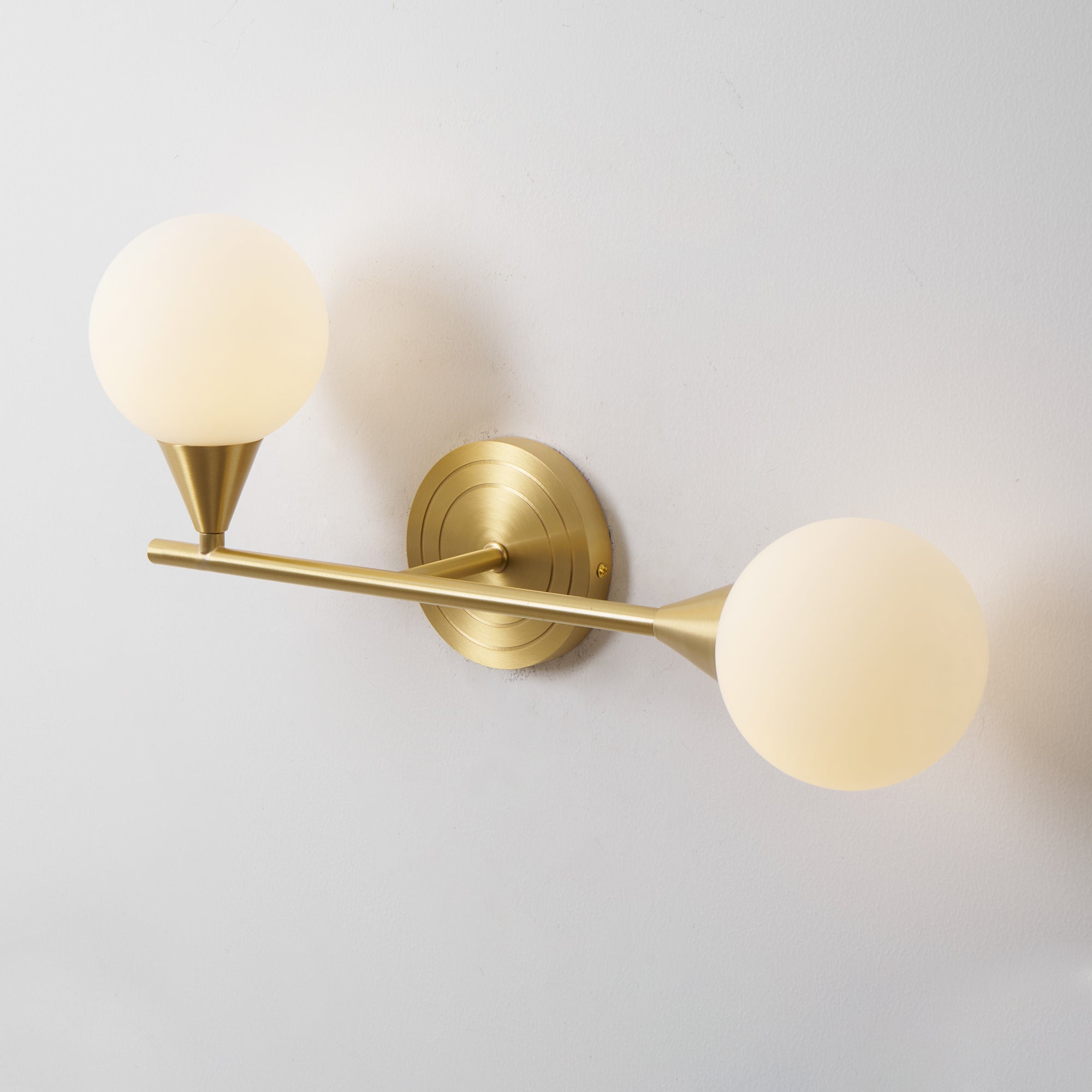 Holten Applique Murale en Verre et Laiton Armé Minimaliste Moderne - Neutralighting
