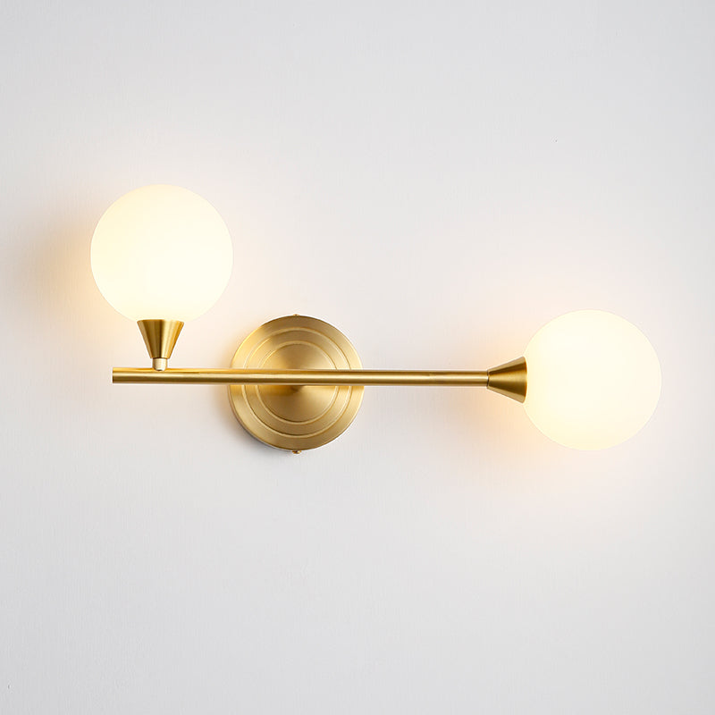 Holten Applique Murale en Verre et Laiton Armé Minimaliste Moderne - Neutralighting