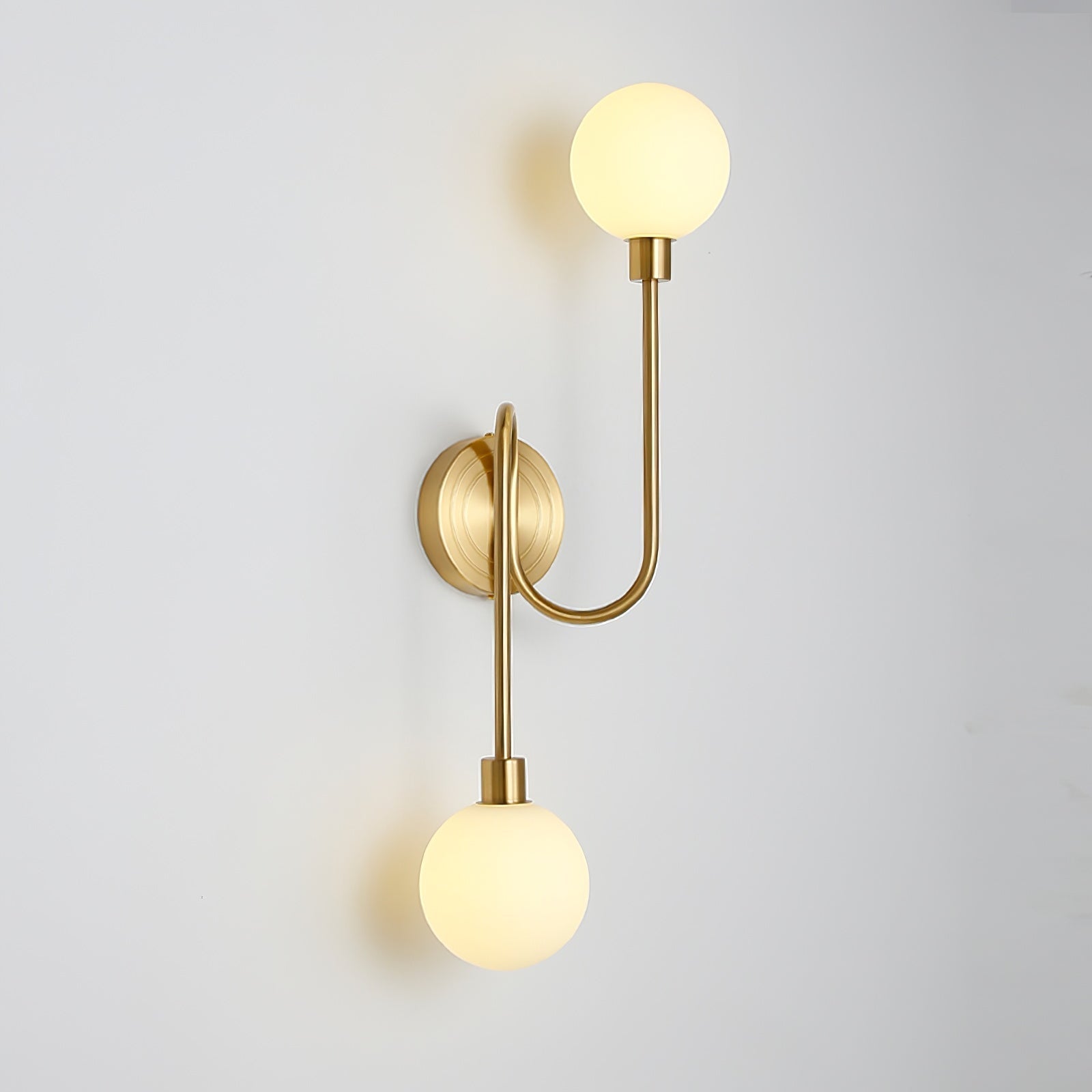 Holten Applique Murale en Verre et Laiton Armé Minimaliste Moderne - Neutralighting