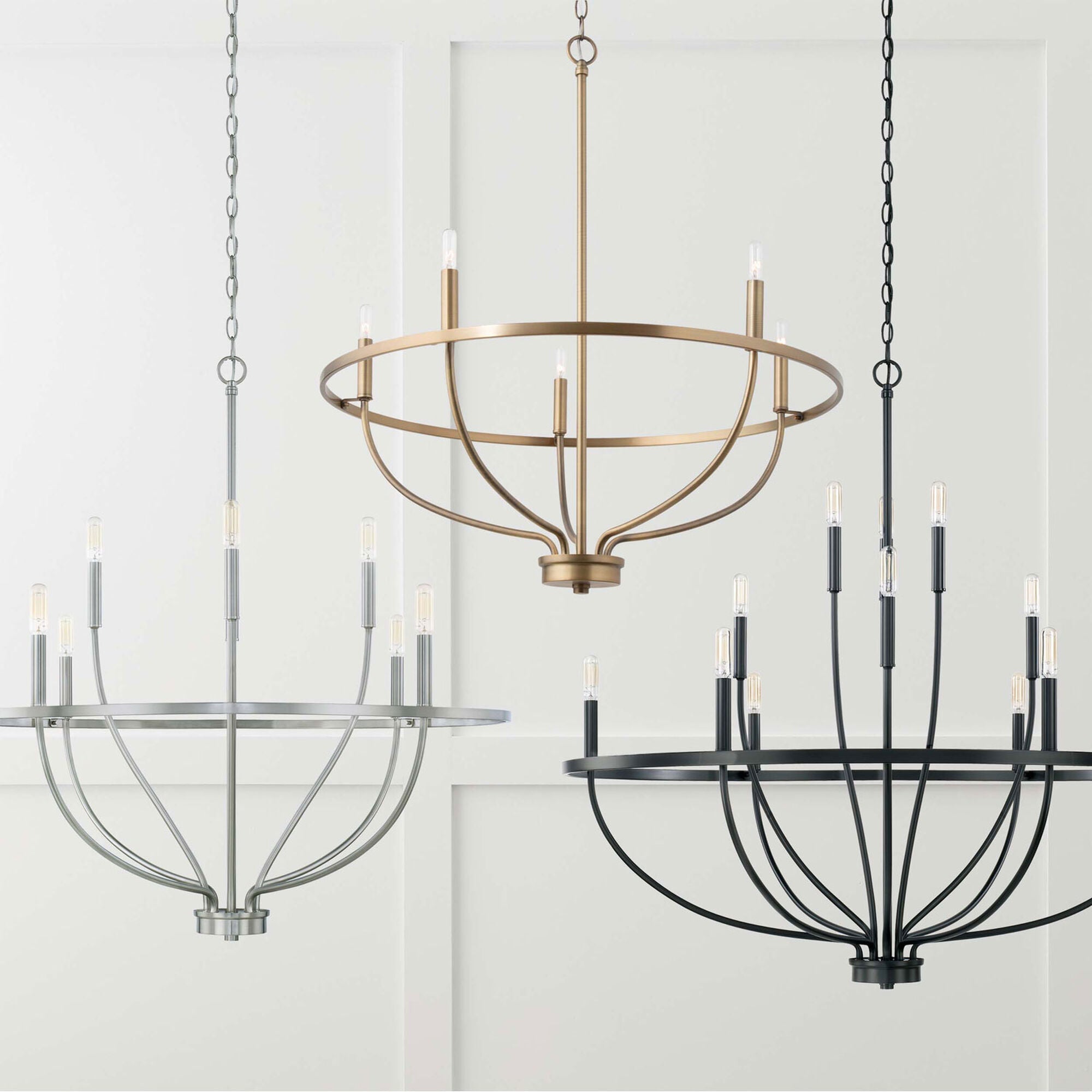 Myphaos Lustre en Métal de Laiton Industriel Vintage pour la Maison - Neutralighting