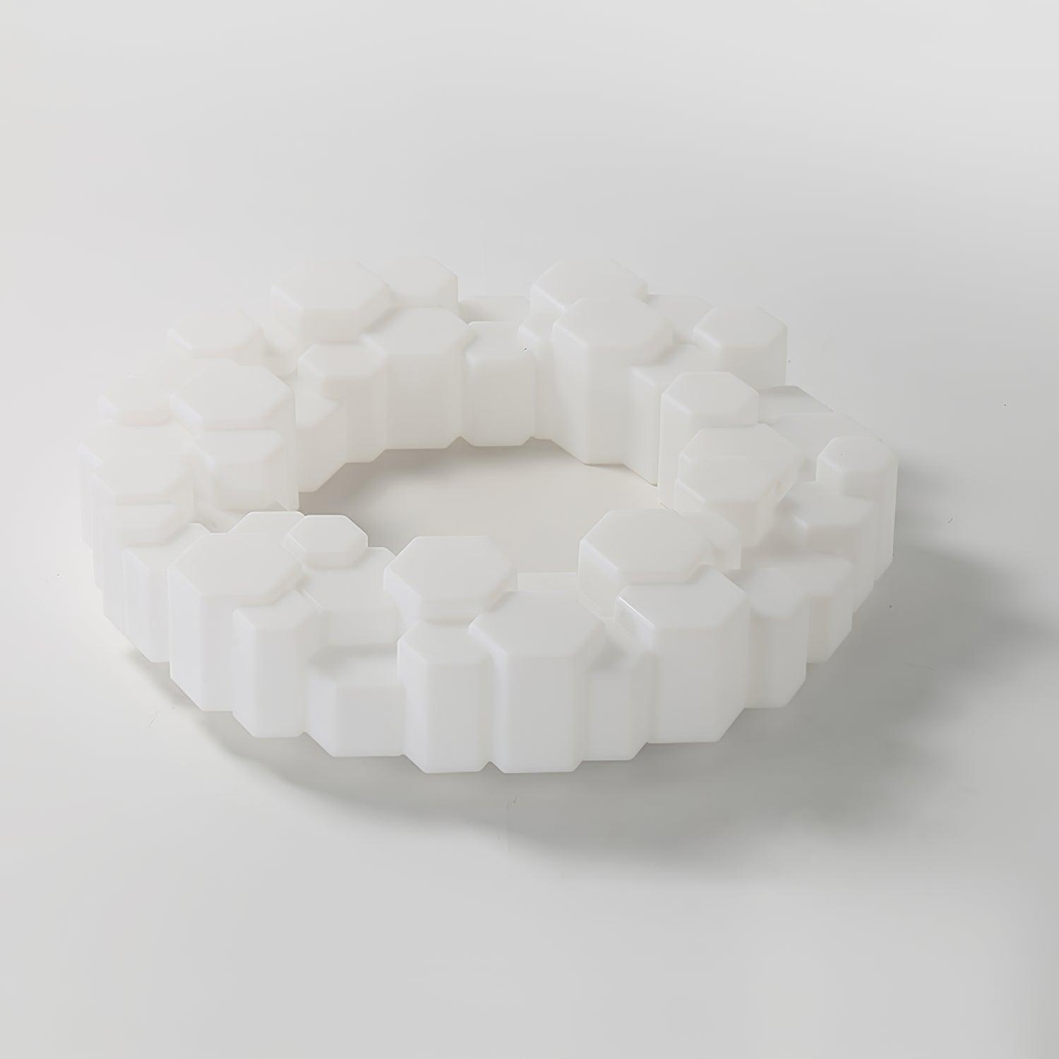 Arisha Plafonnier Nid Moderne, Metal/PE, Blanc, Chambre