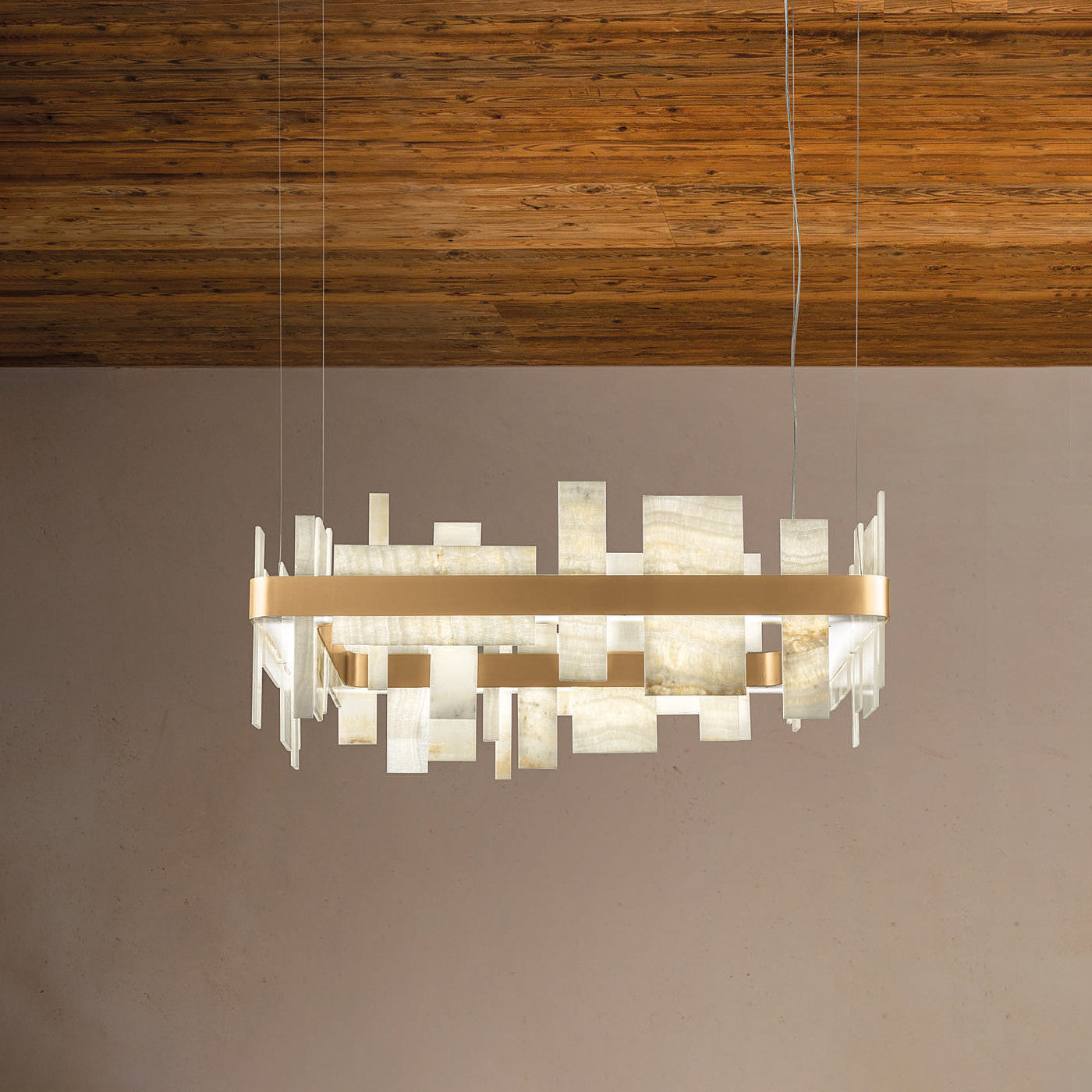 Honice Lustre Métal LED Luxe Postmoderne - Neutralighting