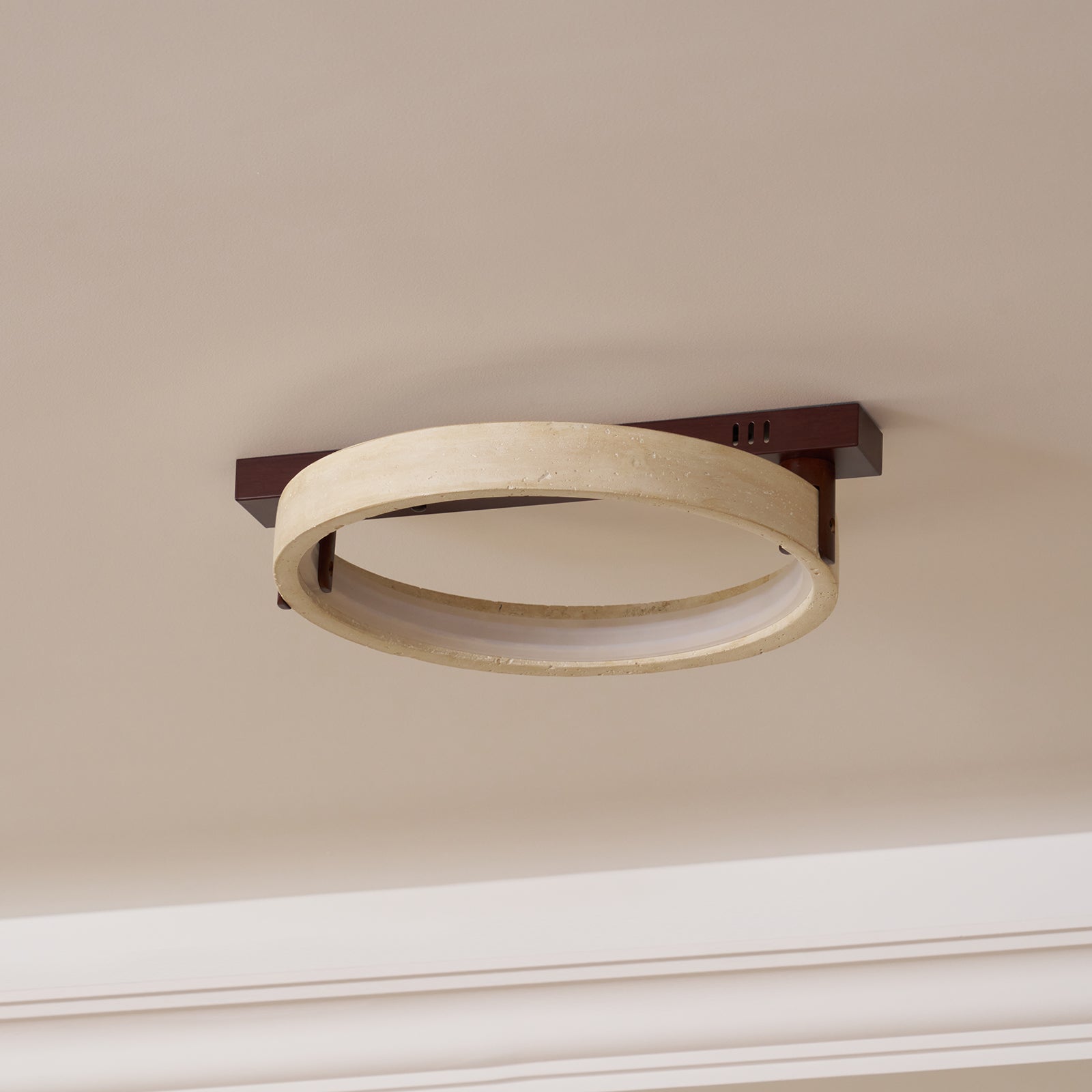 Ivlaeyra Applique Murale en Travertin Anneau - Neutralighting