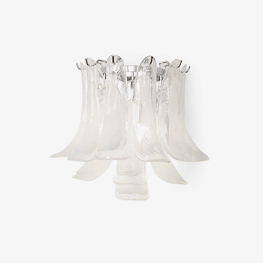 Aurora Wall Lamp Petal Glass Horseshoe Shaped Minimalist - Letslighting