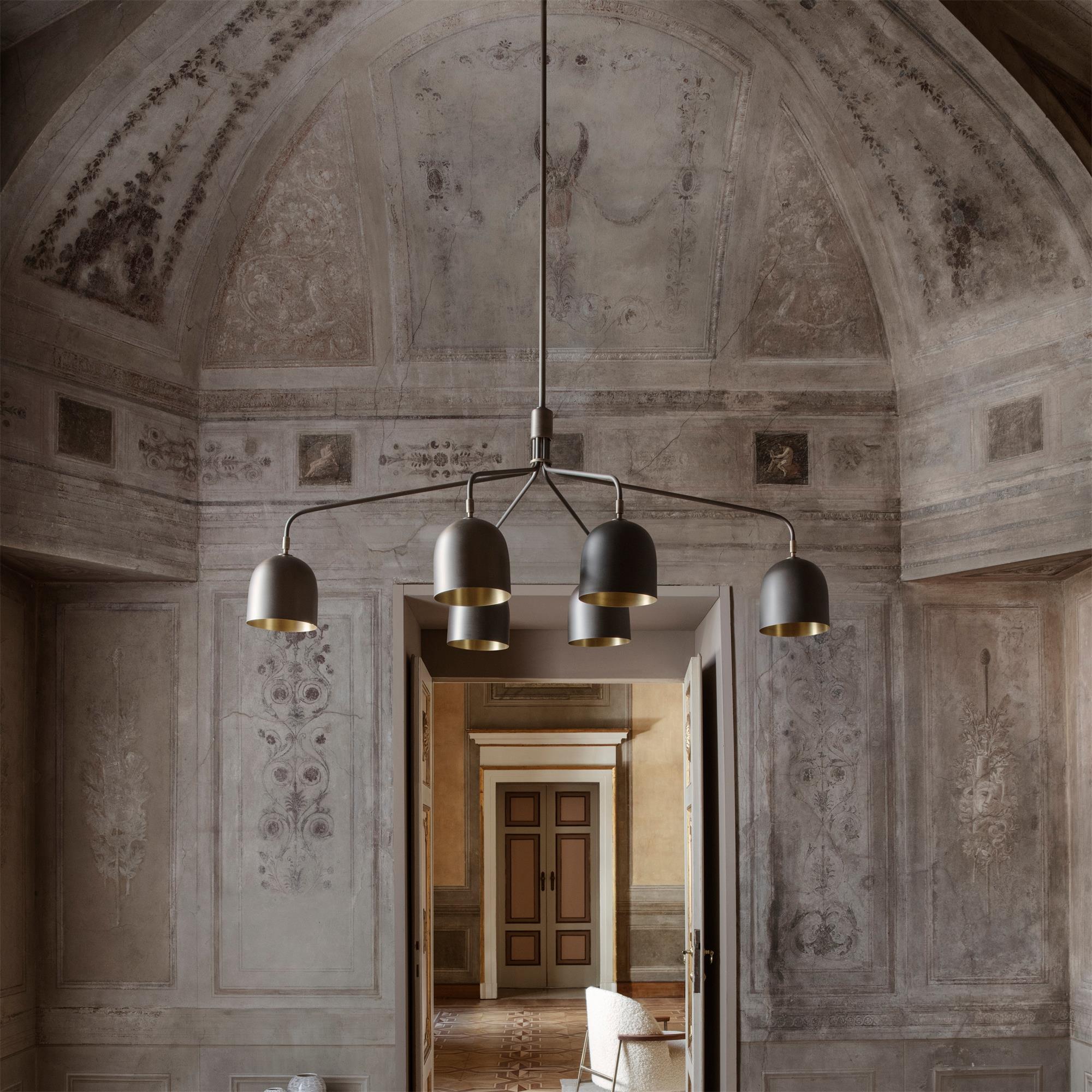 Aursolos Lustre Métal Industriel Vintage - Neutralighting