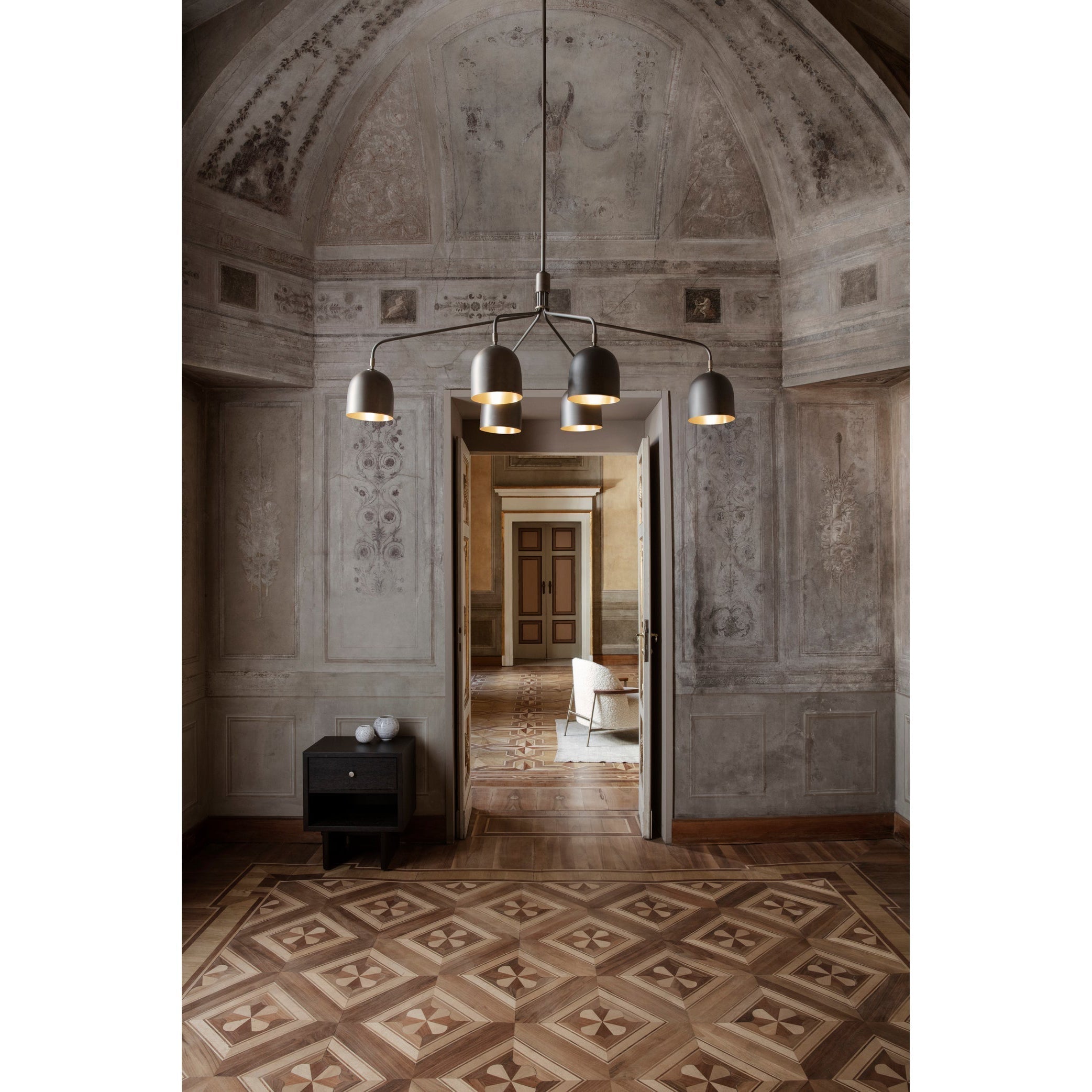 Aursolos Lustre Métal Industriel Vintage - Neutralighting