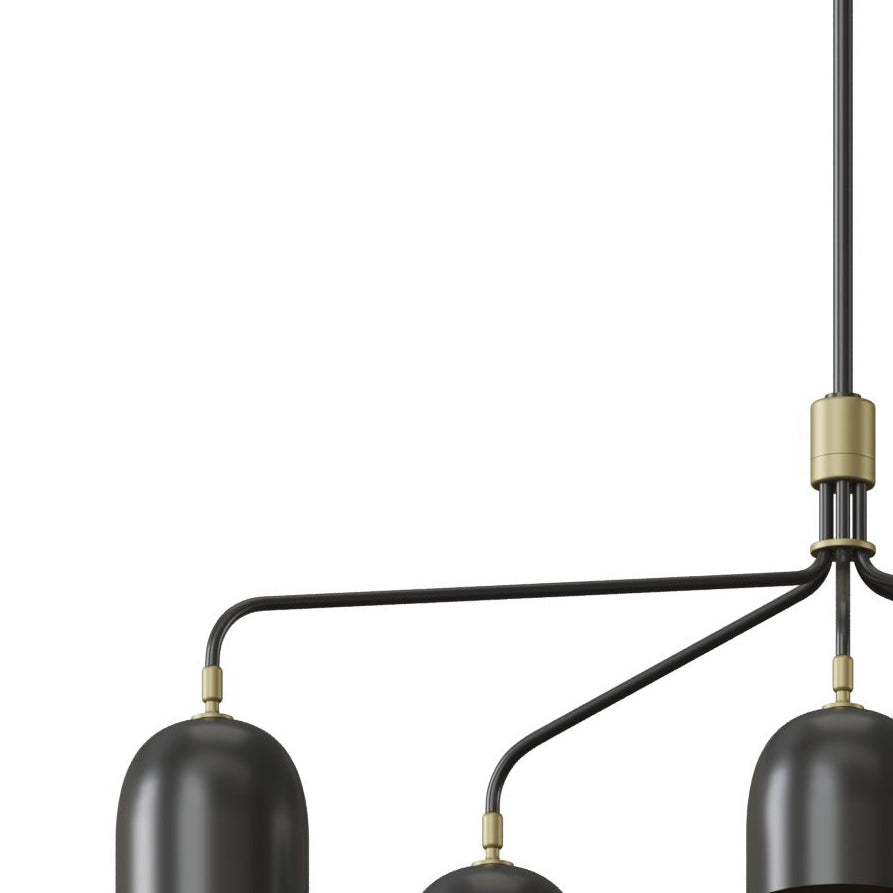 Aursolos Lustre Métal Industriel Vintage - Neutralighting