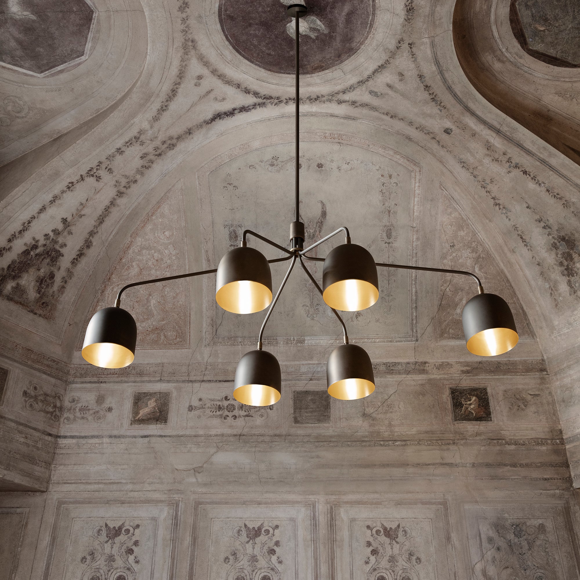 Aursolos Lustre Métal Industriel Vintage - Neutralighting