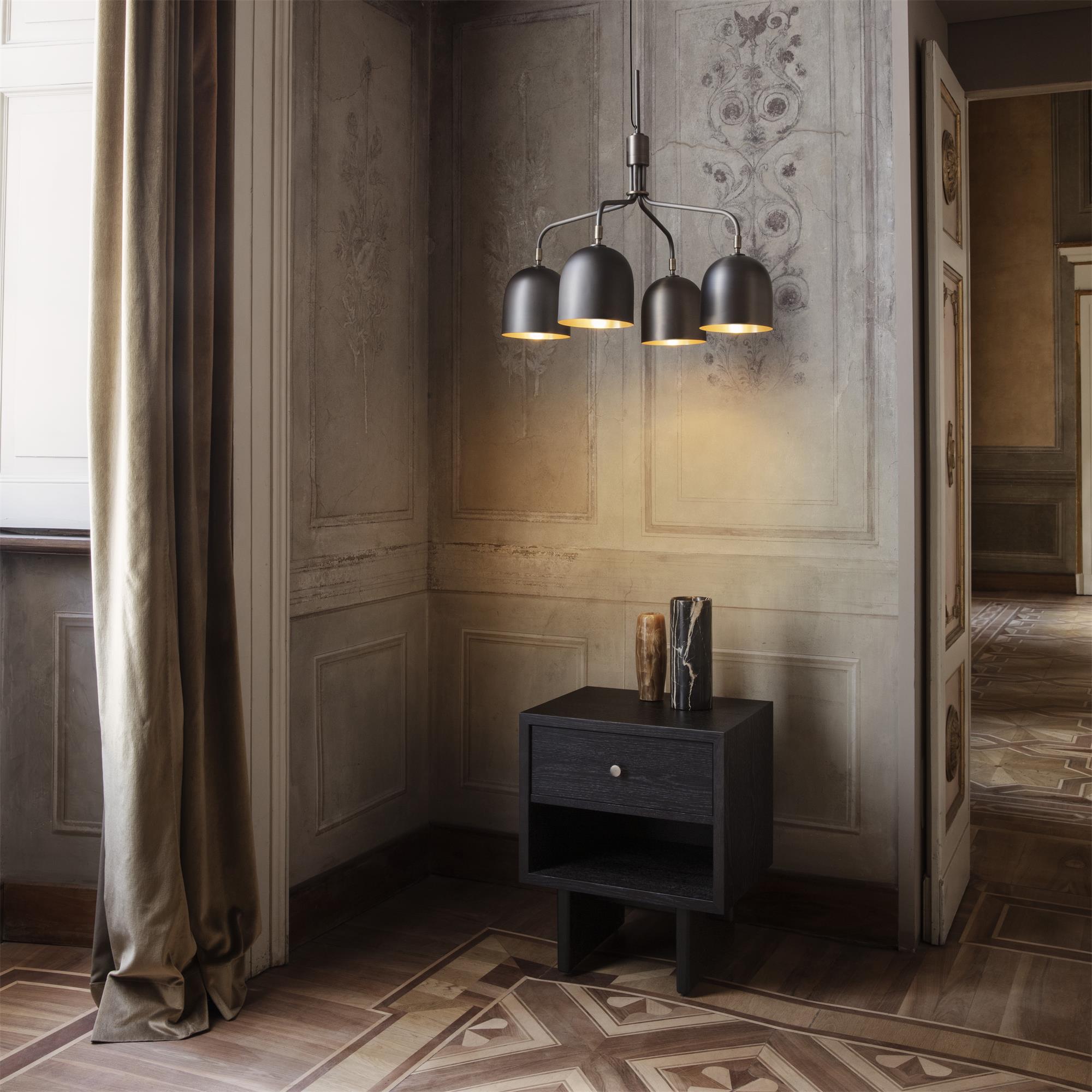 Aursolos Lustre Métal Industriel Vintage - Neutralighting
