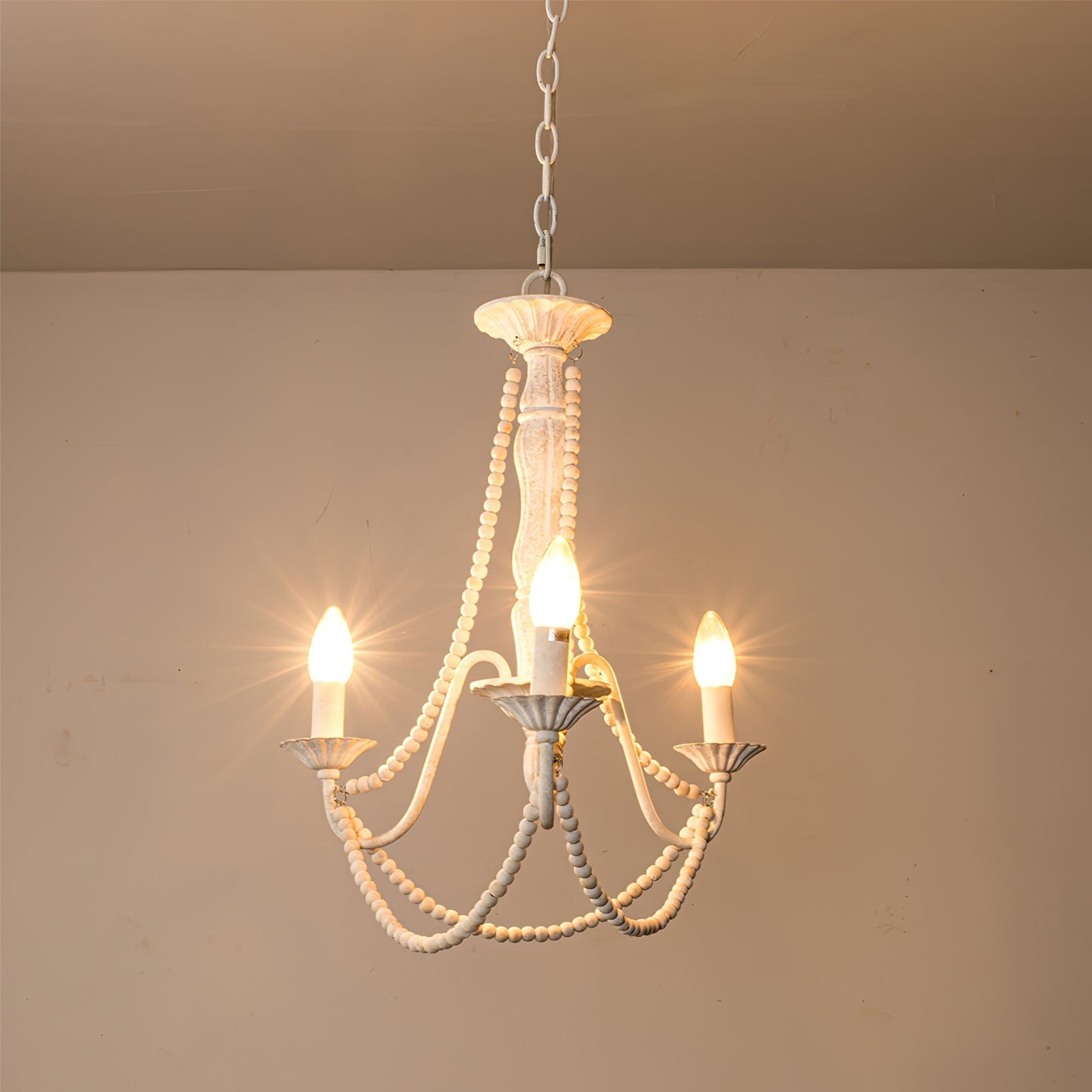 Eursoria Postmodern Luxury Wooden Metal Pendant Lamp - Lamp Copper