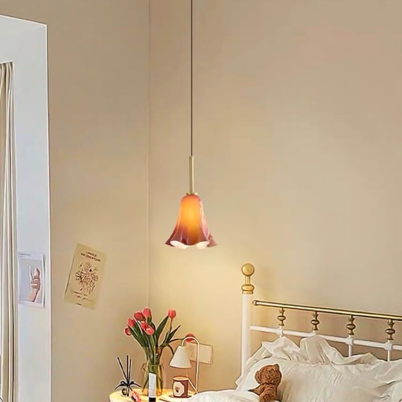 Arisha Vintage Simple Suspension Métal Verre Chambre à Coucher Salon - Neutralighting