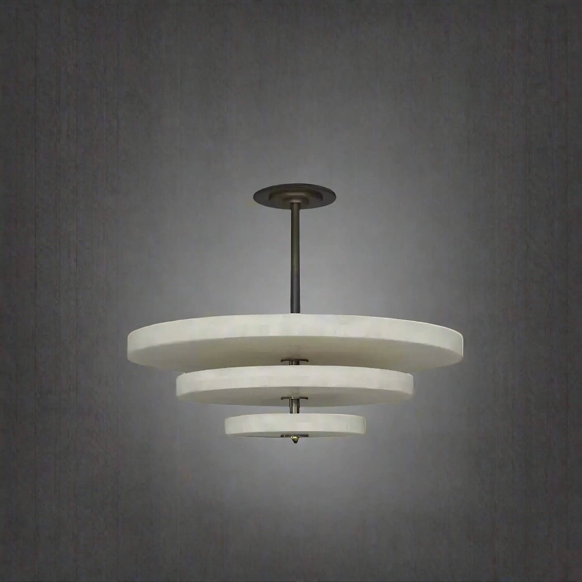 Liora Minimalist Alabaster Pendant Light Chandelier - Letslighting