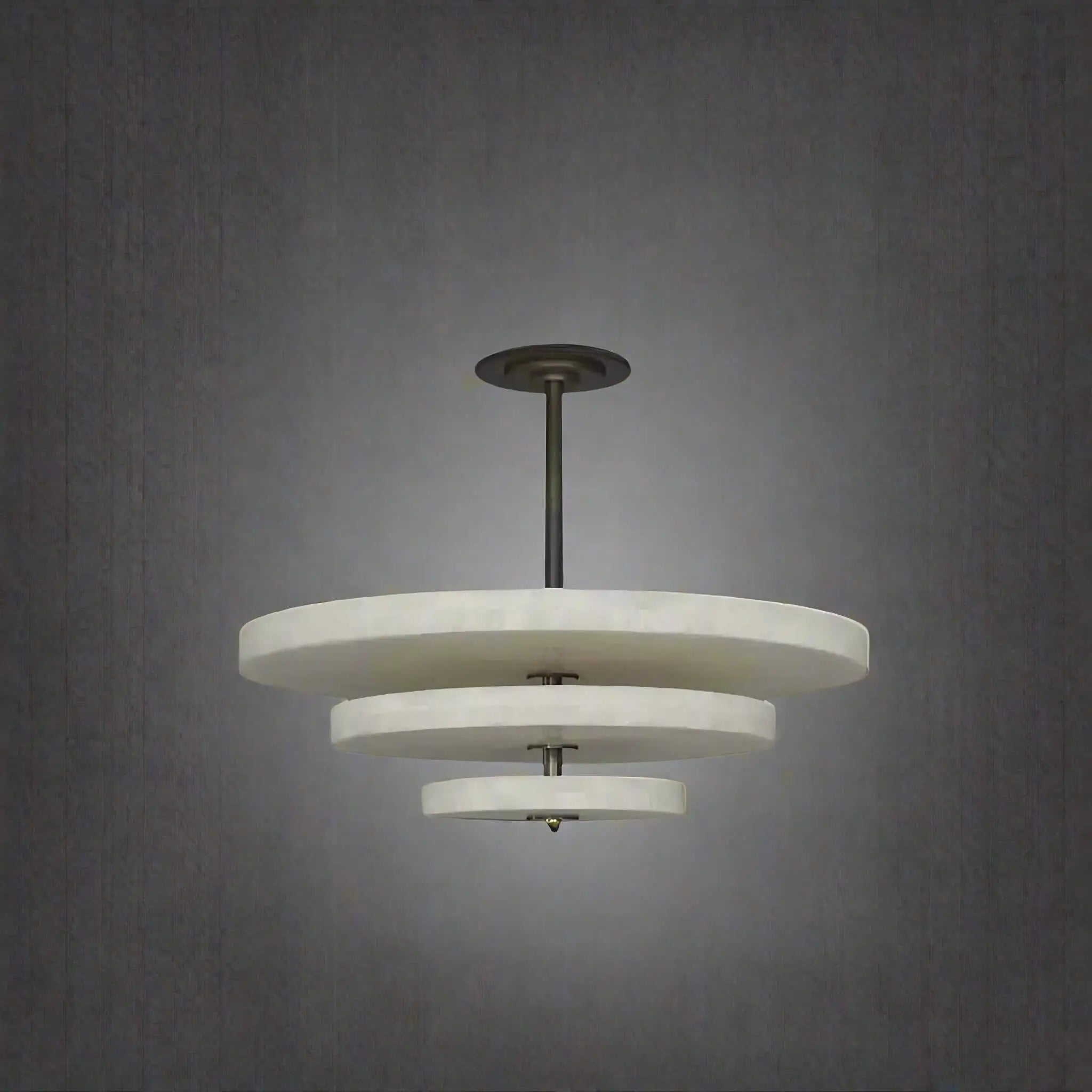 Liora Minimalist Alabaster Pendant Light Chandelier - Letslighting