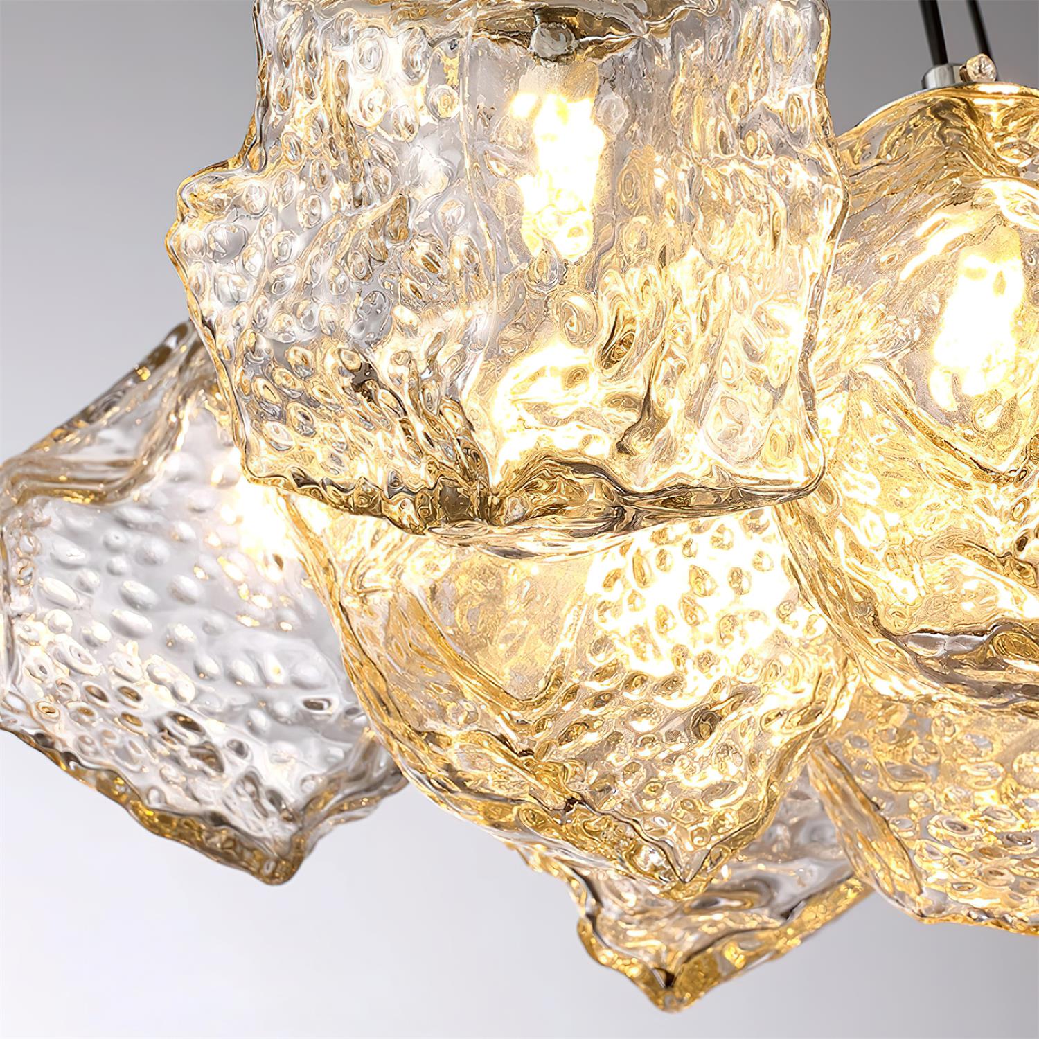 Pebine Lustra Lustre Cluster Verre - Neutralighting