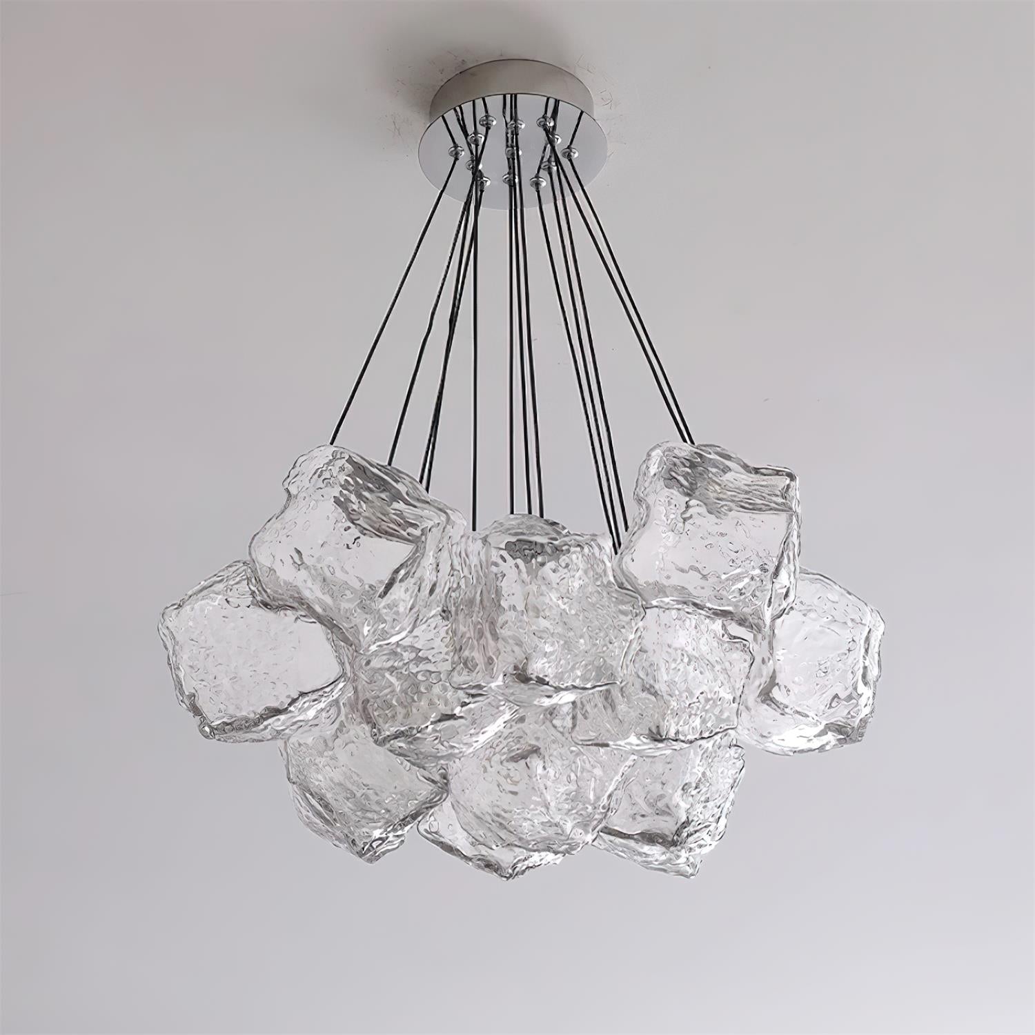 Pebine Lustra Lustre Cluster Verre - Neutralighting