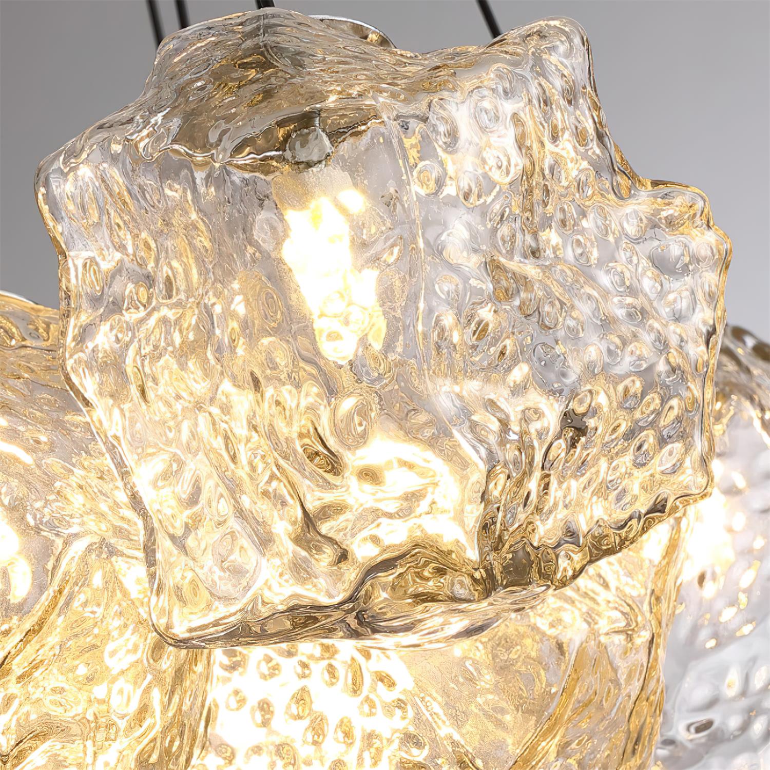 Pebine Lustra Lustre Cluster Verre - Neutralighting