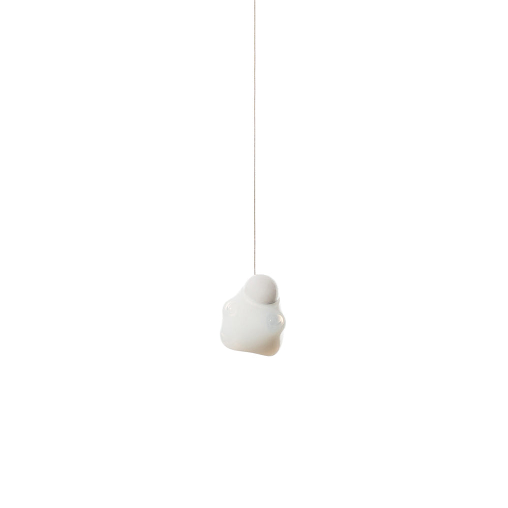 Vasilen Lampe Pendentive Verre Noir Pier Glacé Minimaliste Moderne - Neutralighting