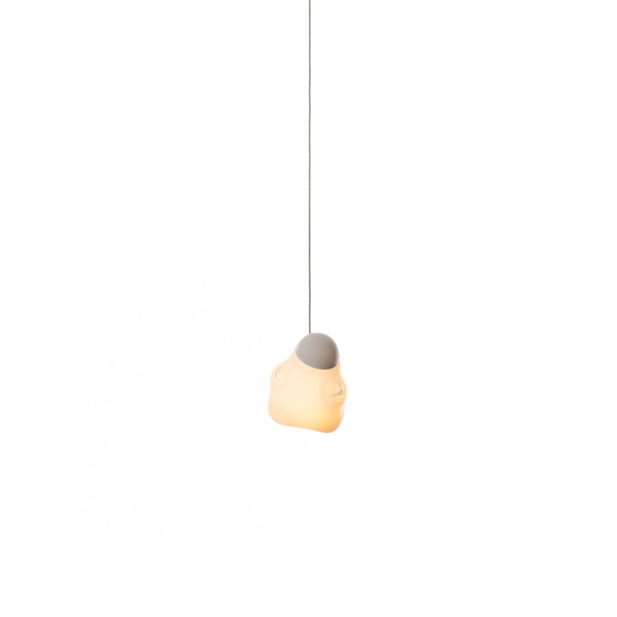 Vasilen Lampe Pendentive Verre Noir Pier Glacé Minimaliste Moderne - Neutralighting