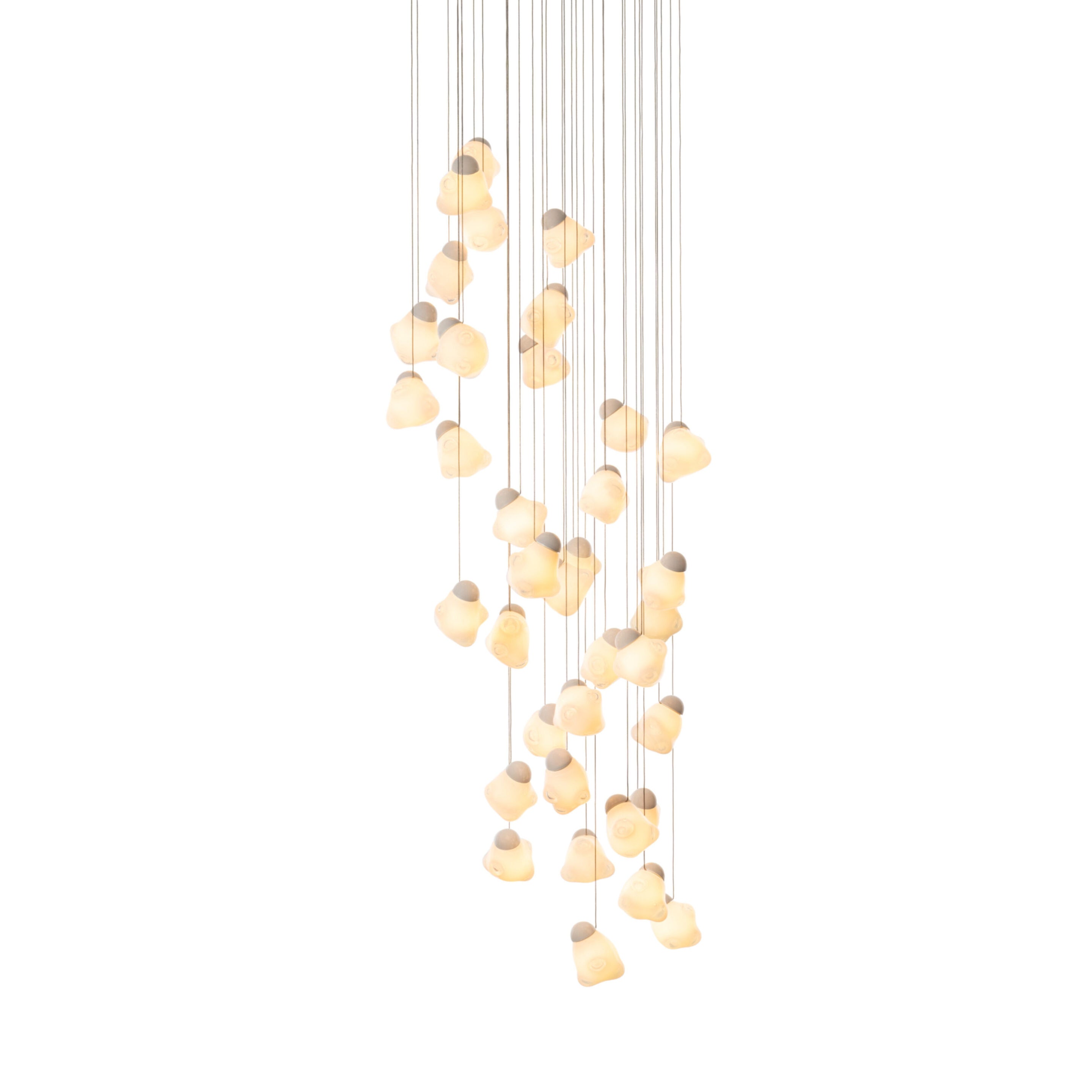Vasilen Lampe Pendentive Verre Noir Pier Glacé Minimaliste Moderne - Neutralighting