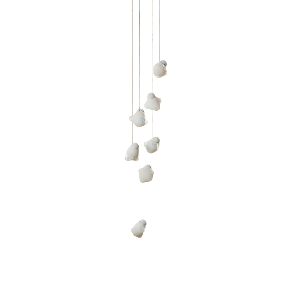 Vasilen Lampe Pendentive Verre Noir Pier Glacé Minimaliste Moderne - Neutralighting