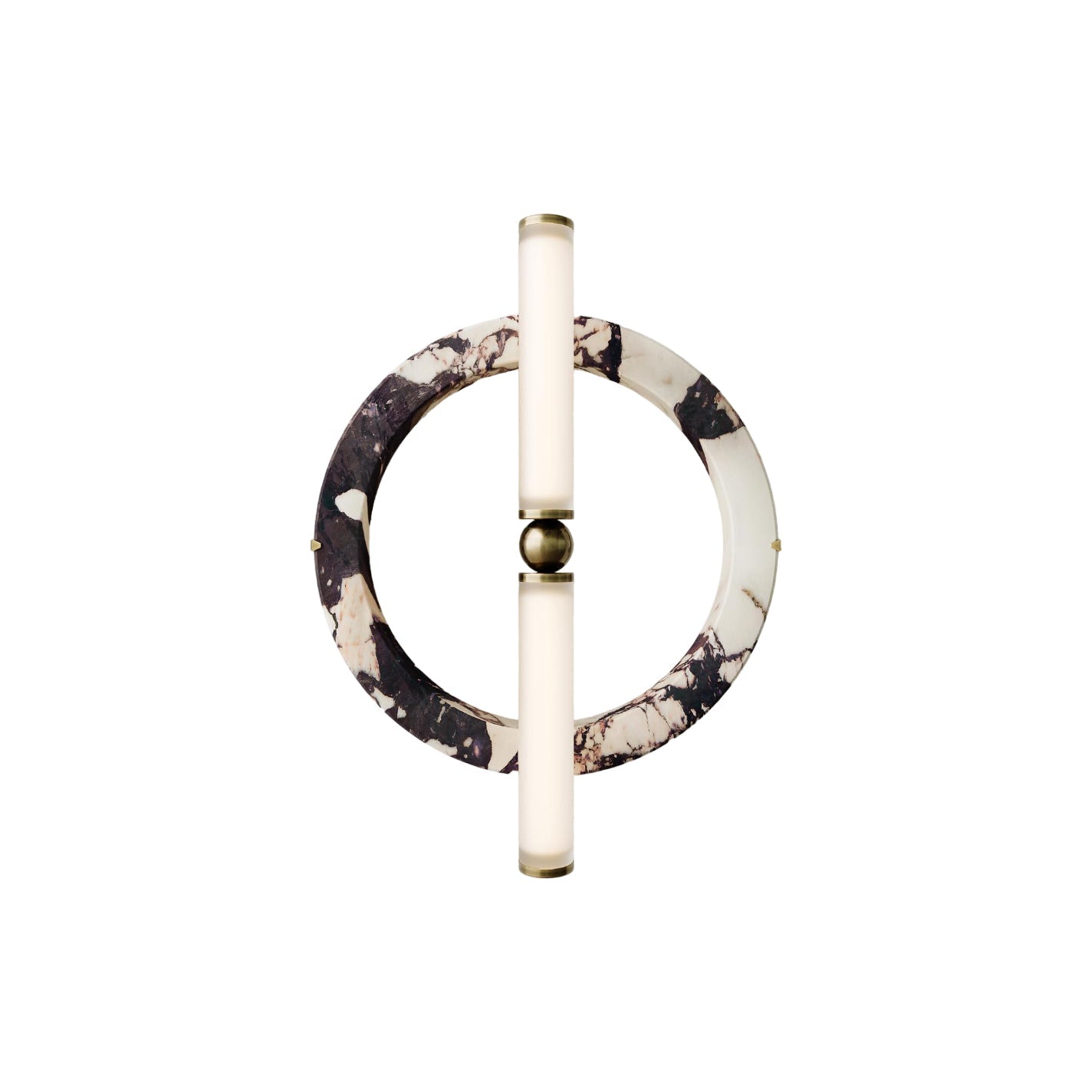 Mymira Modern Minimalist Ice Marble Wall Lamp - Lamp Copper