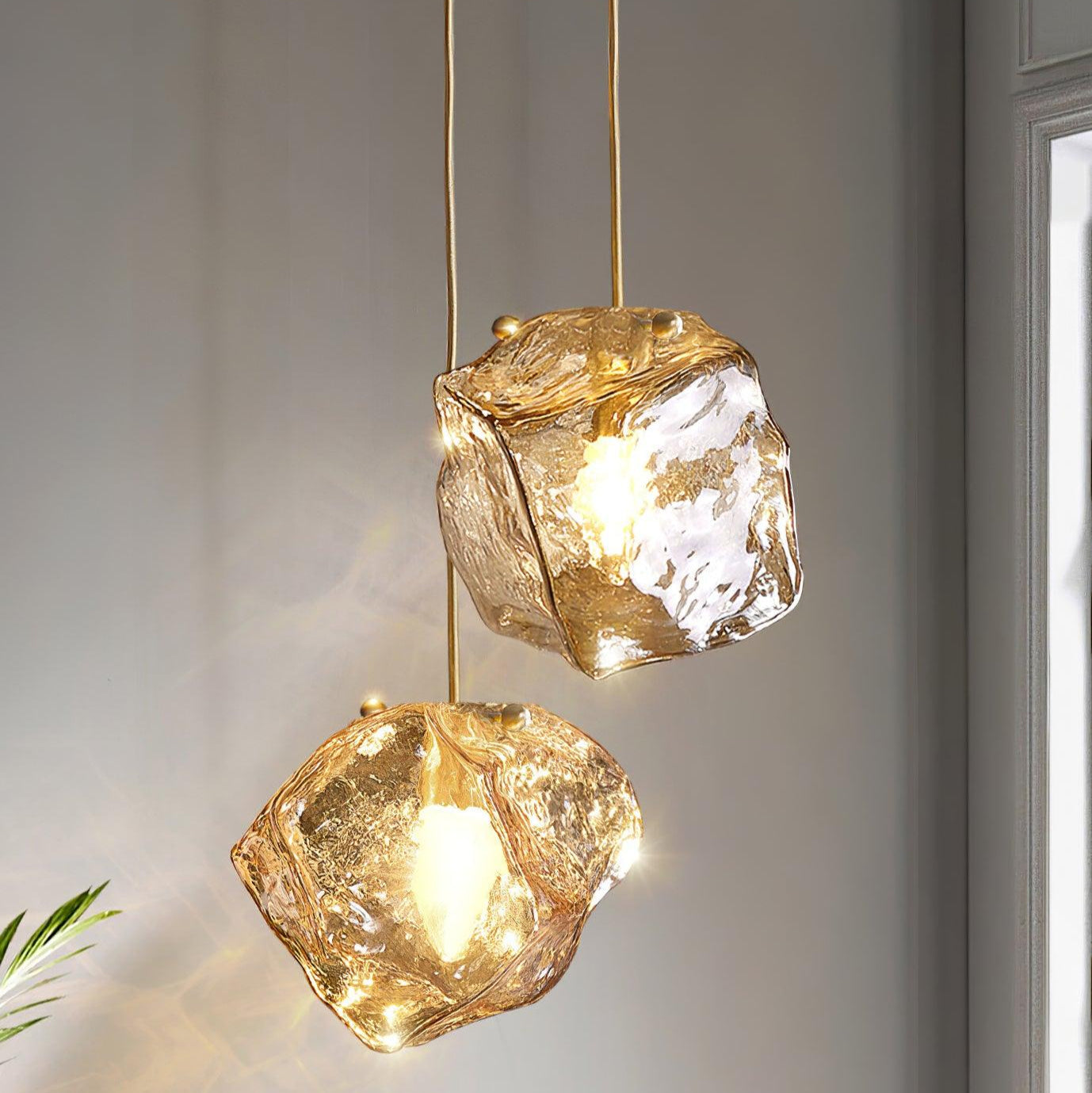 Ice Verre Suspension Luminaire Design - Neutralighting